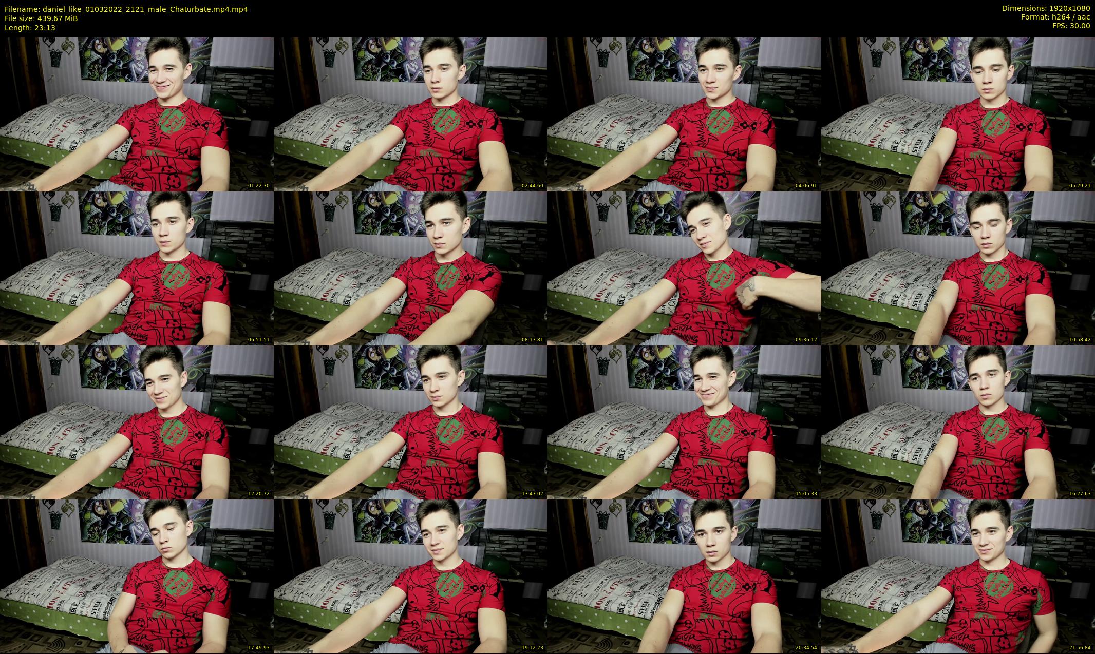 daniel_like — 24 minute Chaturbate male cam show recording, 1080p, Mar 1, 2022