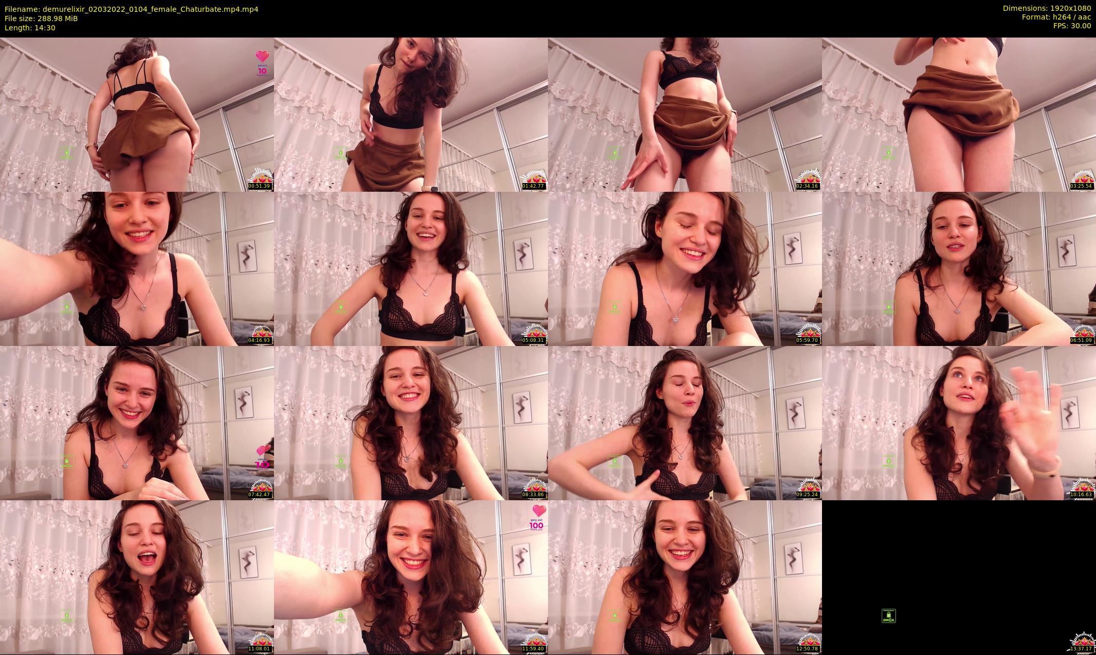 demurelixir — 15 minute Chaturbate female cam show recording, 1080p, Mar 2, 2022