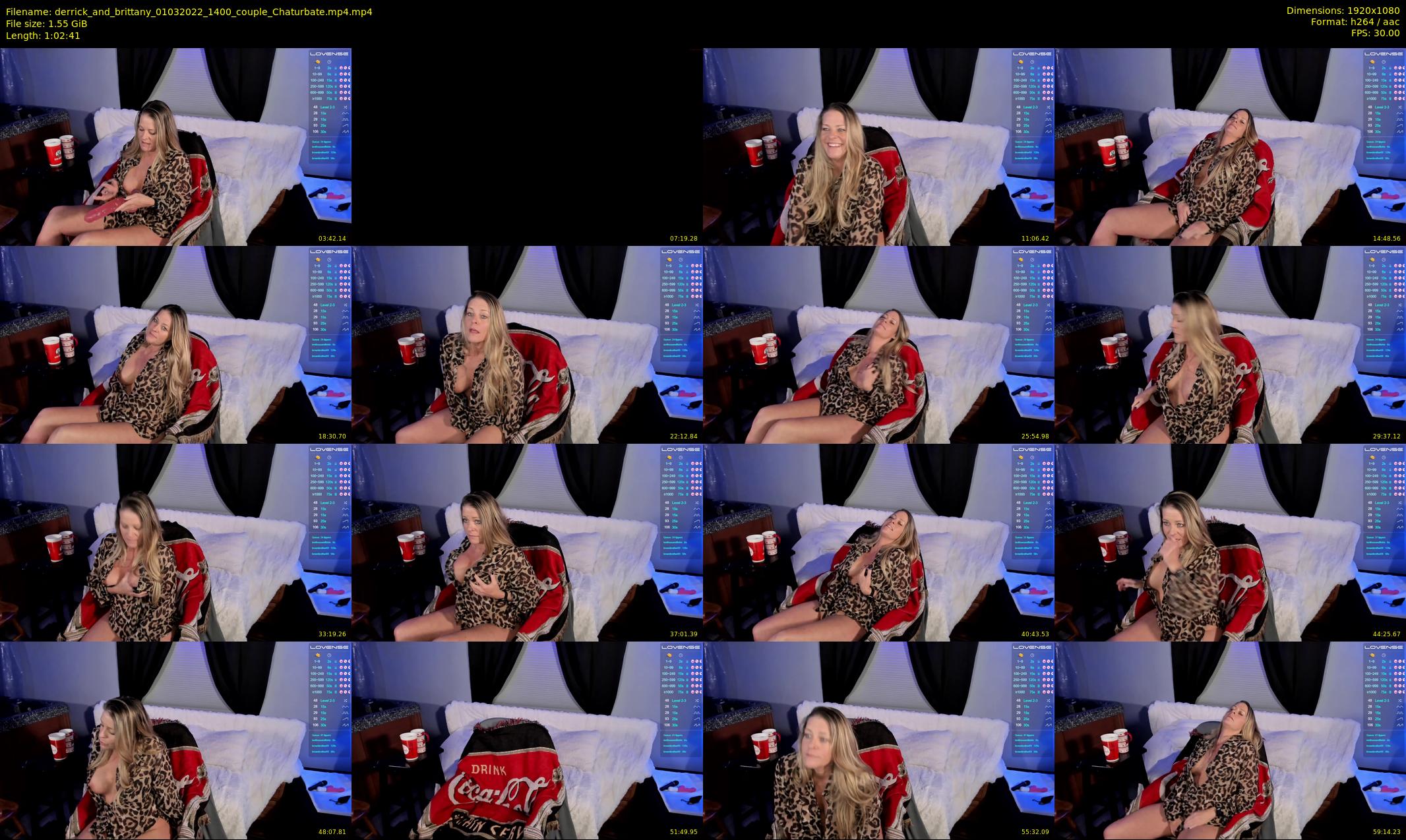 derrick_and_brittany — 63 minute Chaturbate couple cam show recording, 1080p, Mar 1, 2022
