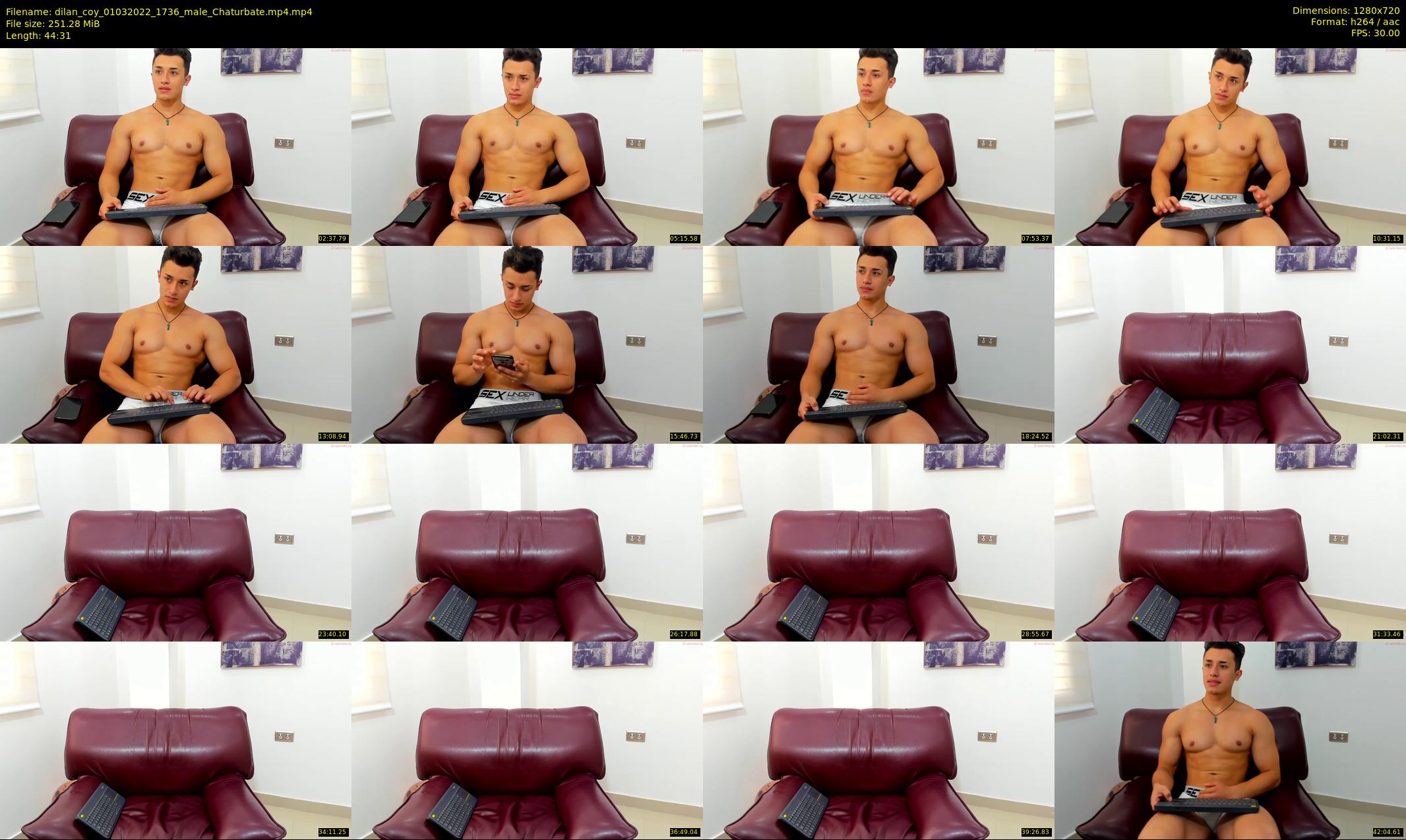 dilan_coy — 45 minute Chaturbate male cam show recording, 720p, Mar 1, 2022