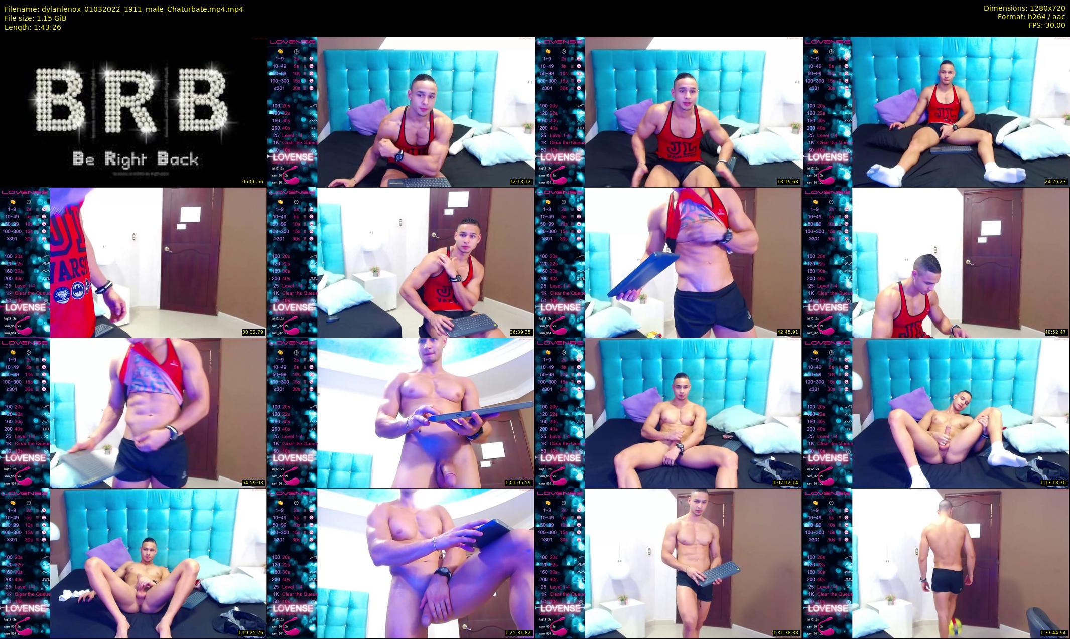 dylanlenox — 104 minute Chaturbate male cam show recording, 720p, Mar 1, 2022