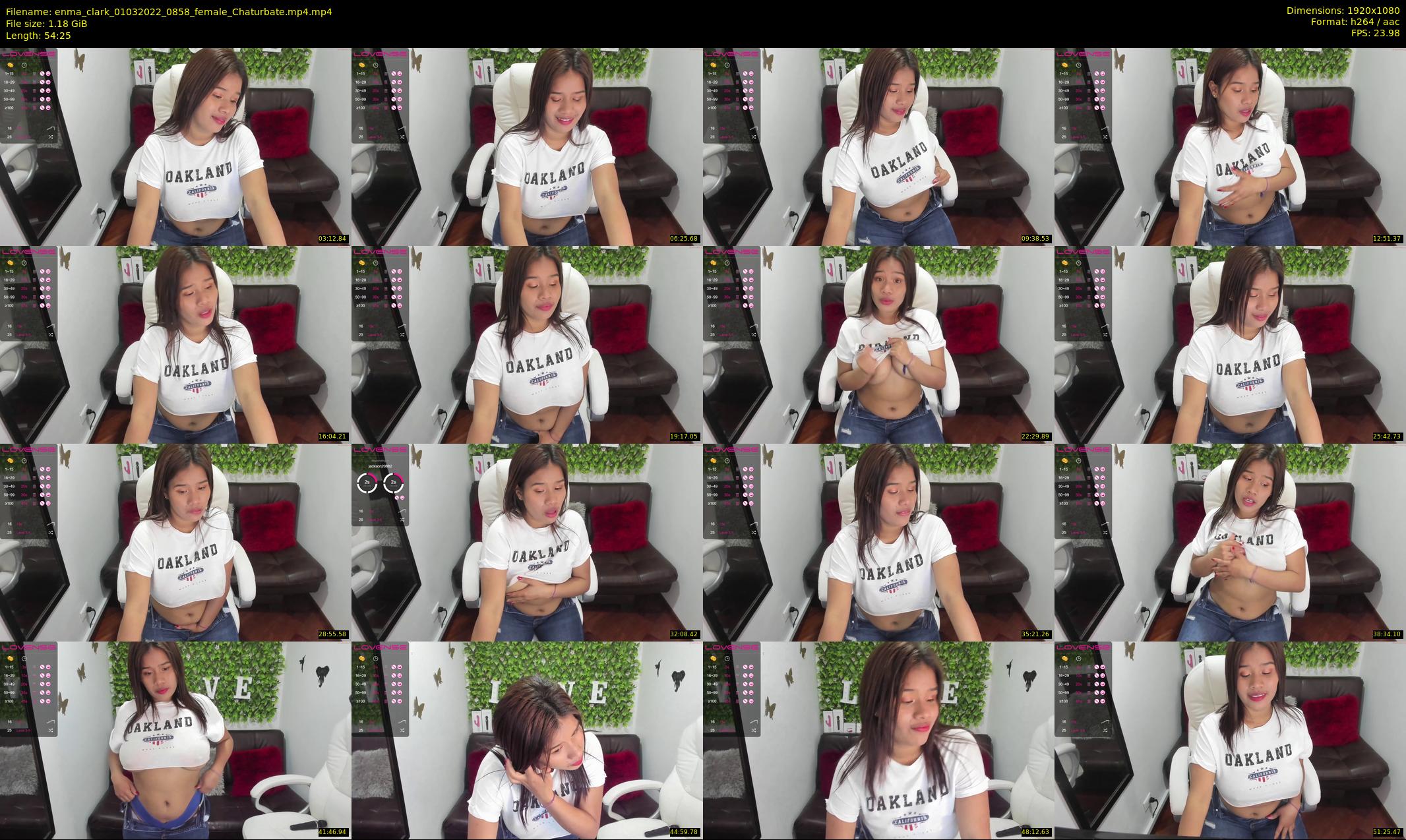 enma_clark — 55 minute Chaturbate female cam show recording, 1080p, Mar 1, 2022