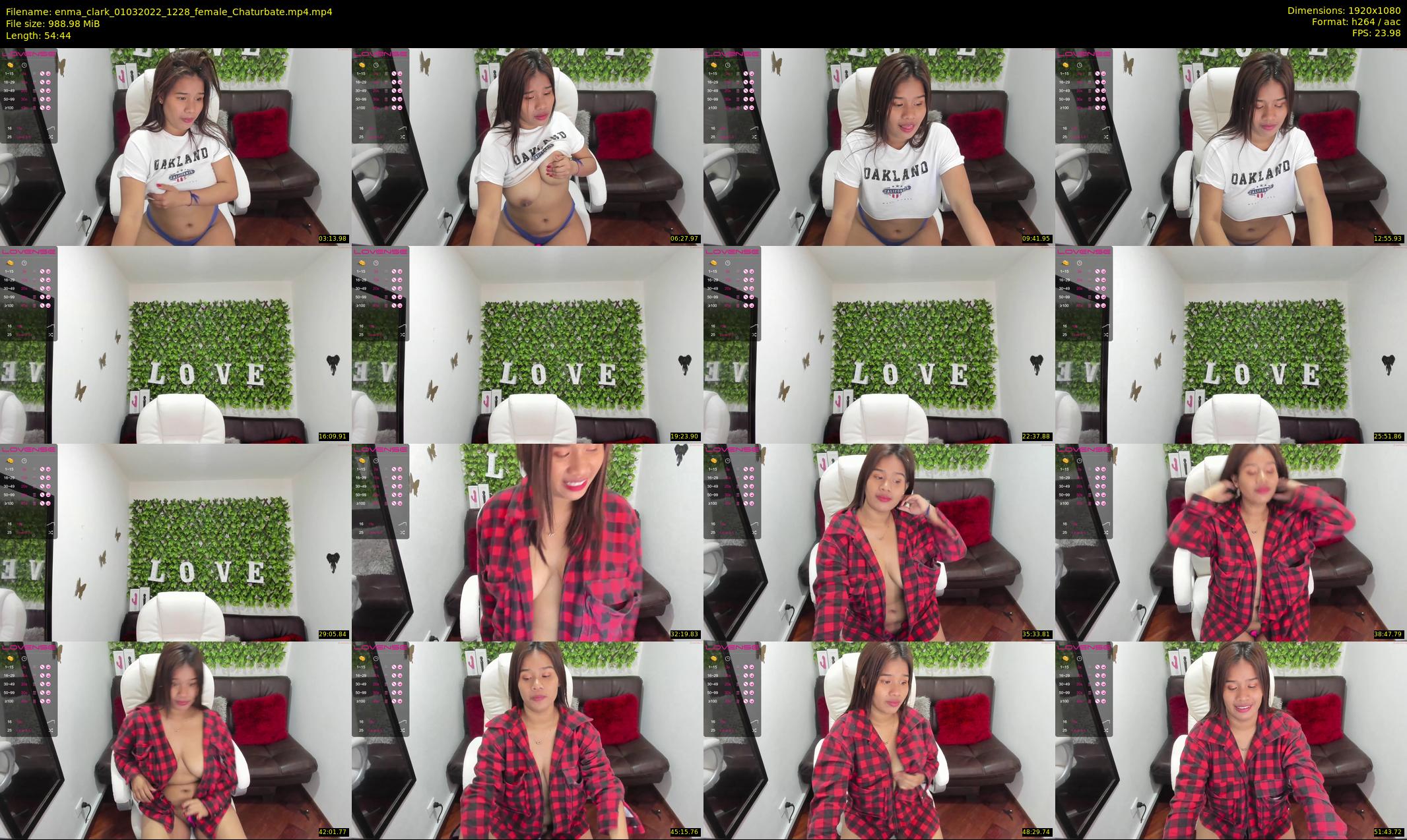 enma_clark — 55 minute Chaturbate female cam show recording, 1080p, Mar 1, 2022