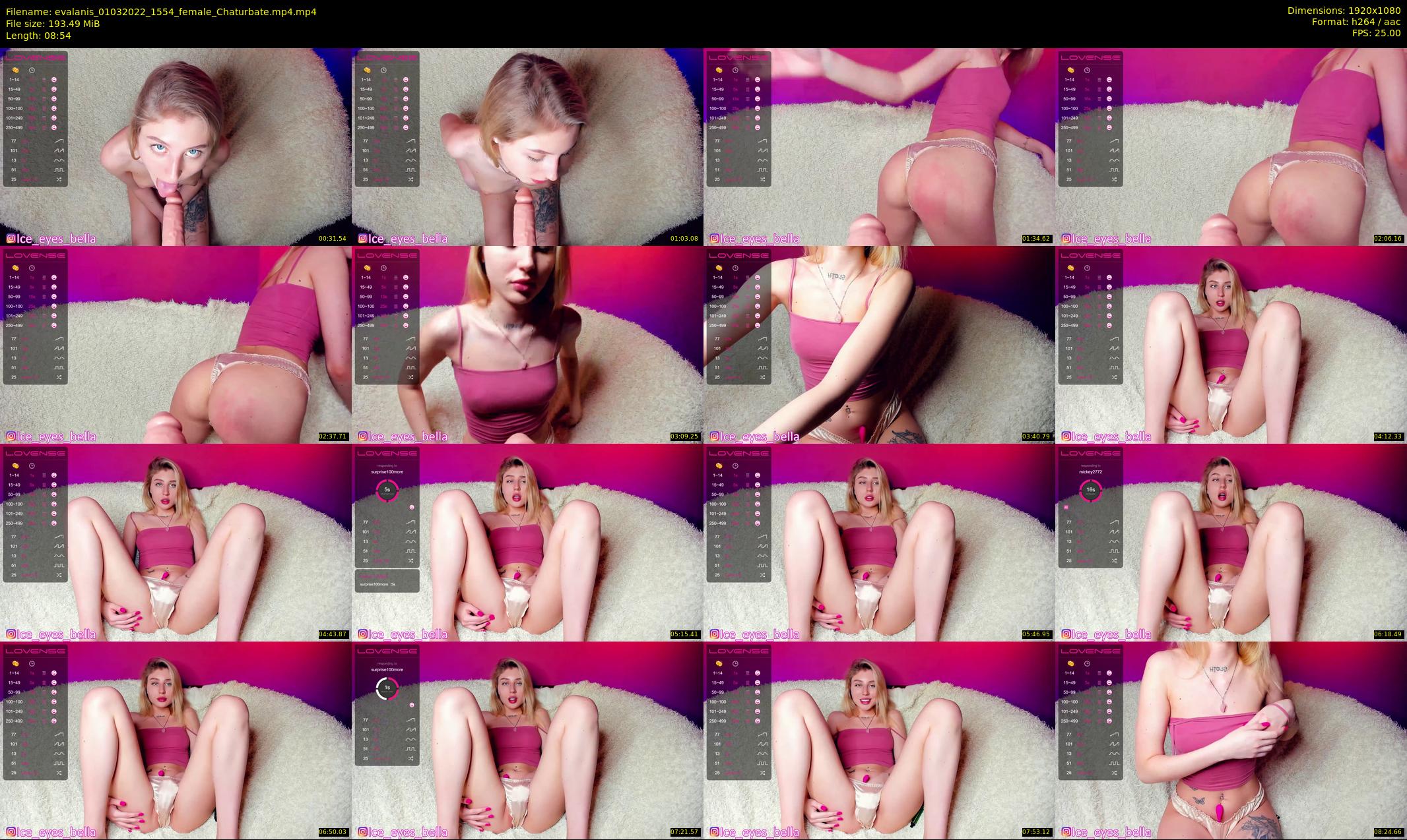 evalanis — 9 minute Chaturbate couple cam show recording, 1080p, Mar 1, 2022