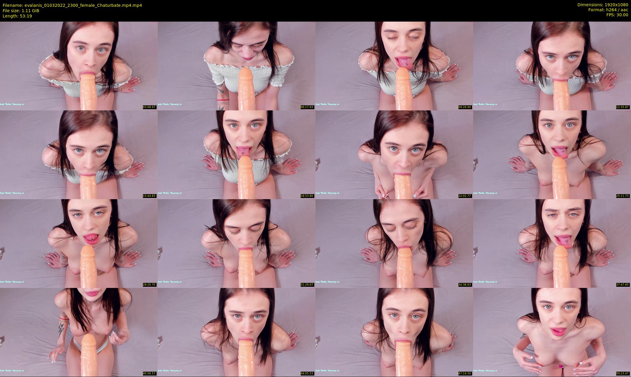 evalanis — 54 minute Chaturbate couple cam show recording, 1080p, Mar 1, 2022