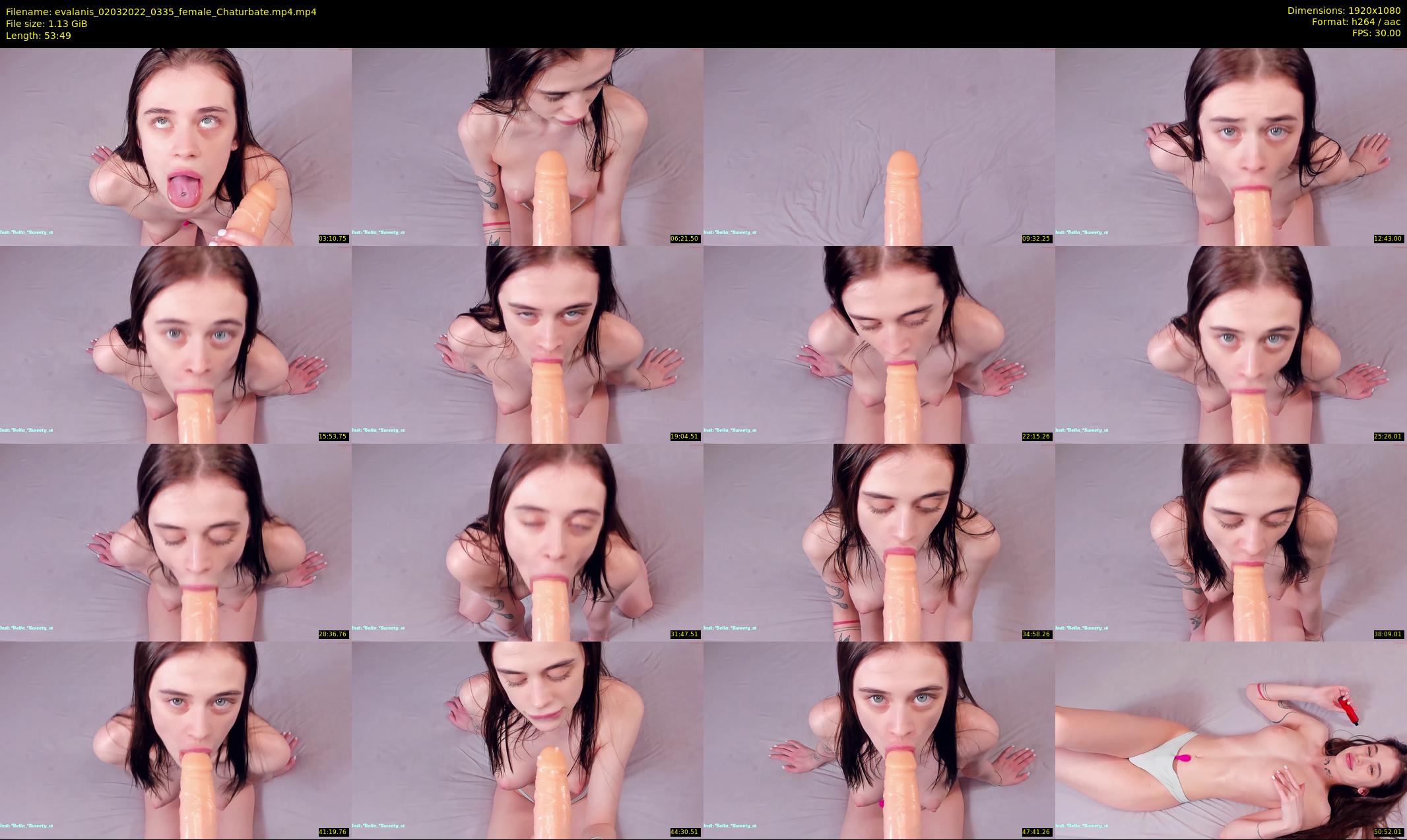 evalanis — 54 minute Chaturbate couple cam show recording, 1080p, Mar 2, 2022