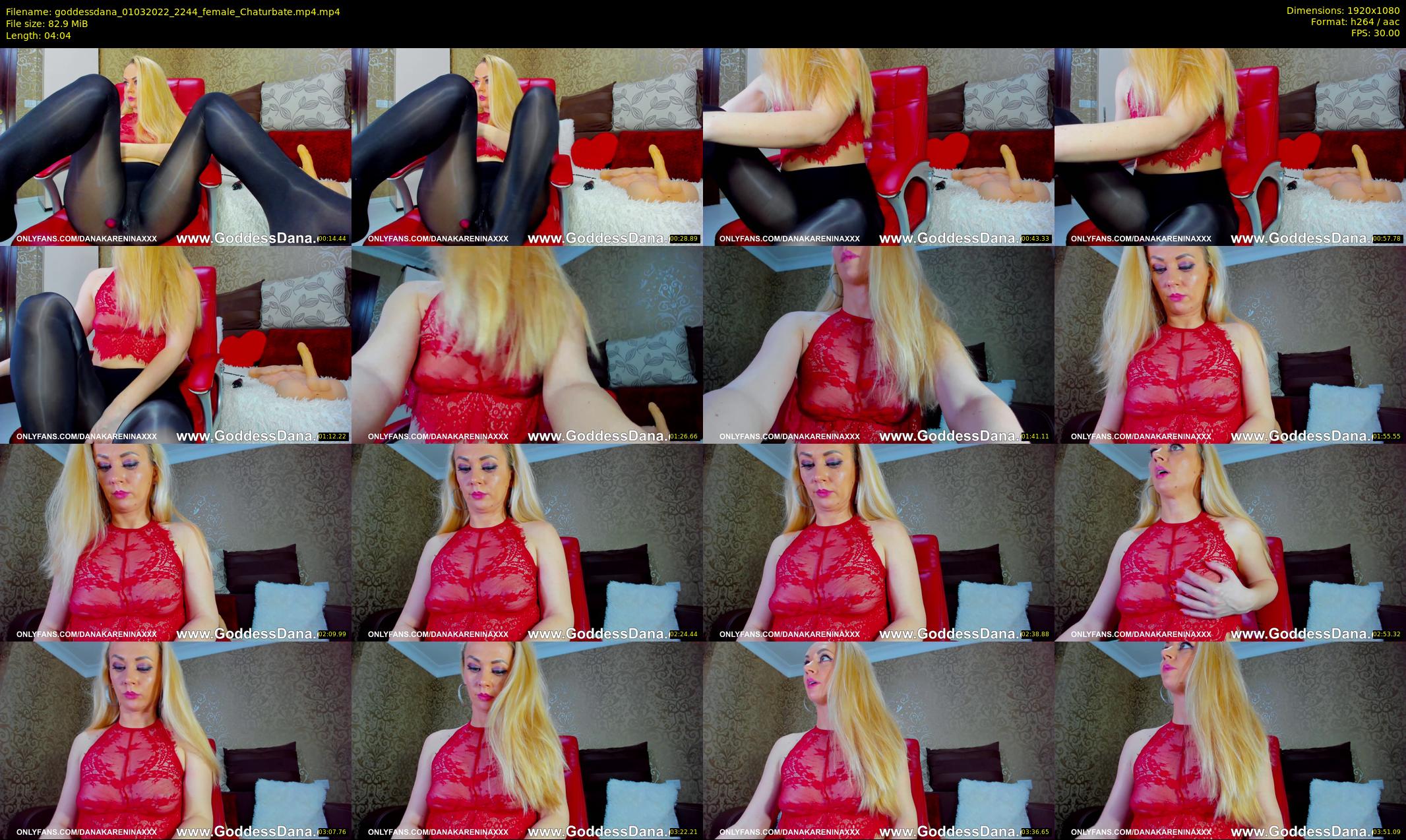 goddessdana — 5 minute Chaturbate female cam show recording, 1080p, Mar 1, 2022