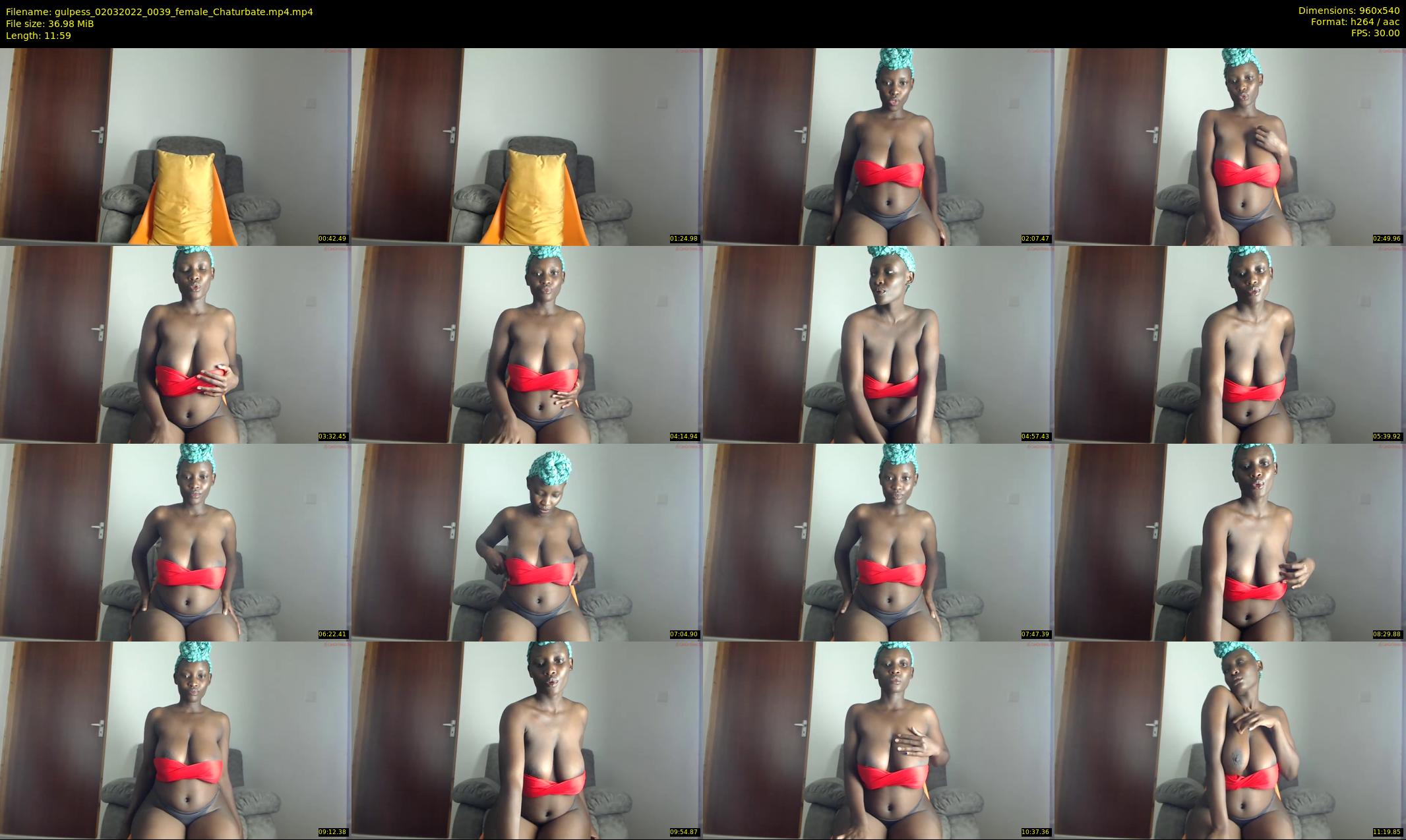 gulpess — 12 minute Chaturbate female cam show recording, 480p, Mar 2, 2022