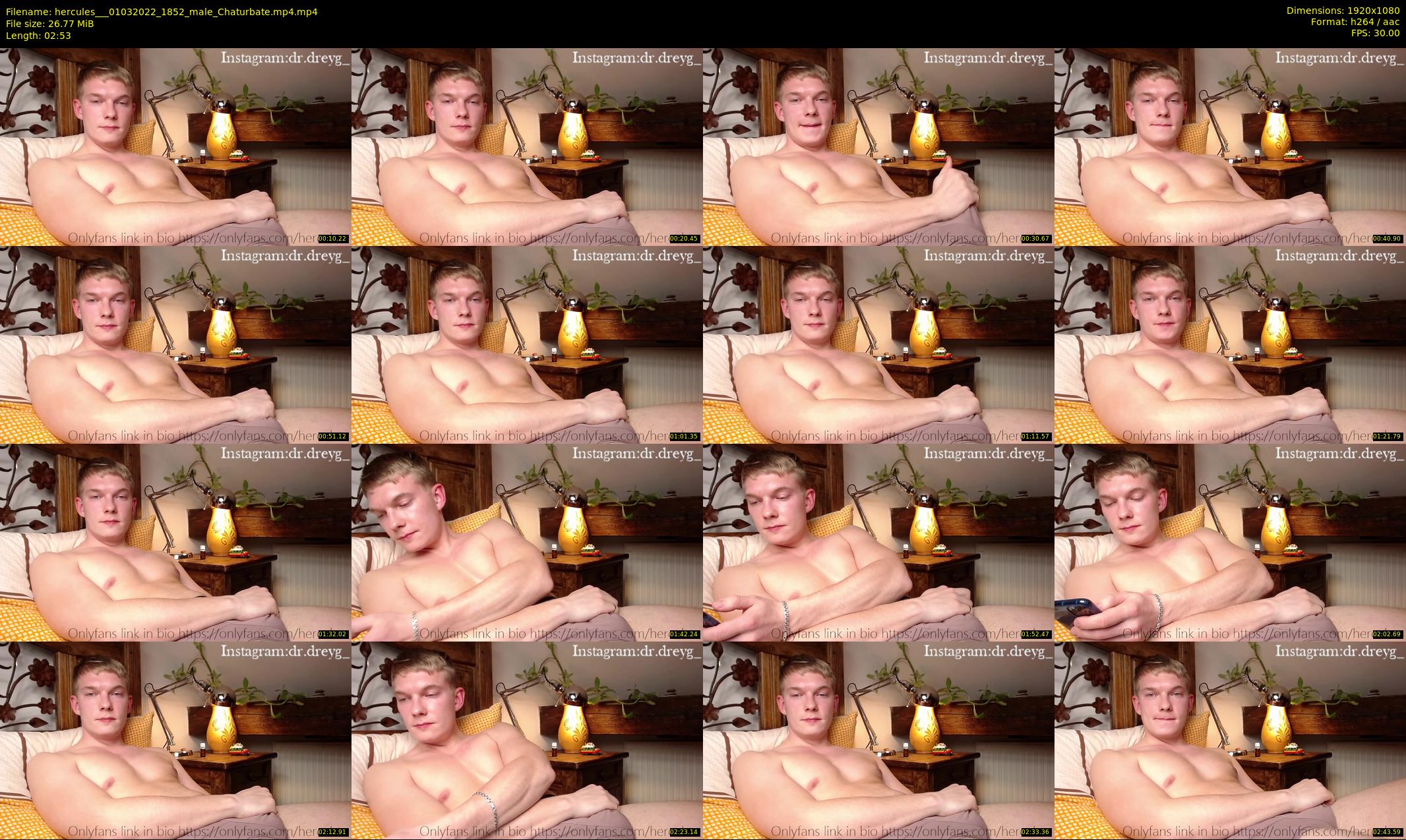 hercules__ — 3 minute Chaturbate male cam show recording, 1080p, Mar 1, 2022