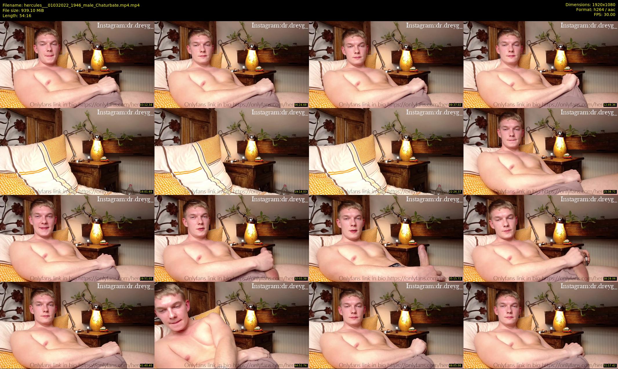 hercules__ — 55 minute Chaturbate male cam show recording, 1080p, Mar 1, 2022