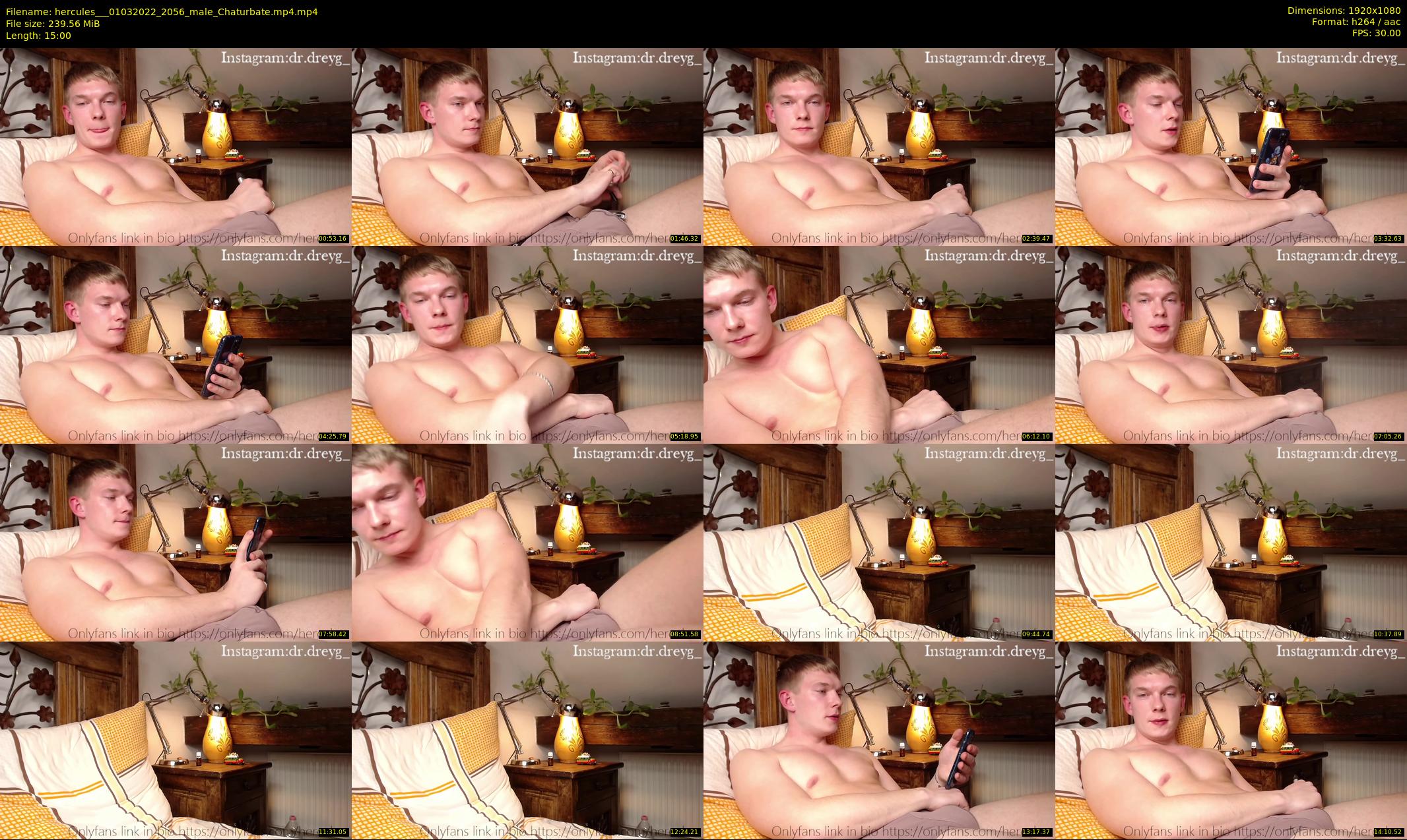 hercules__ — 15 minute Chaturbate male cam show recording, 1080p, Mar 1, 2022