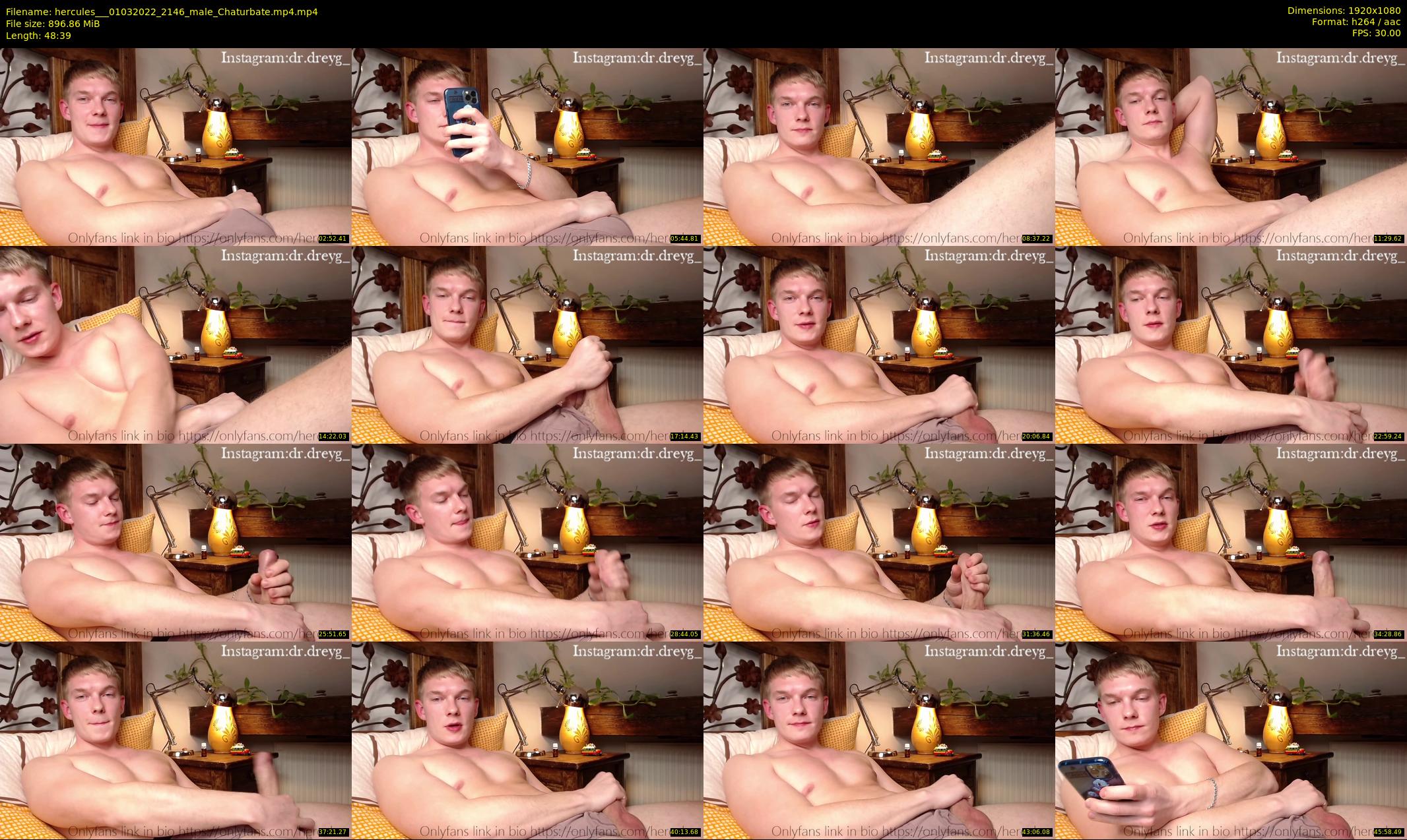 hercules__ — 49 minute Chaturbate male cam show recording, 1080p, Mar 1, 2022