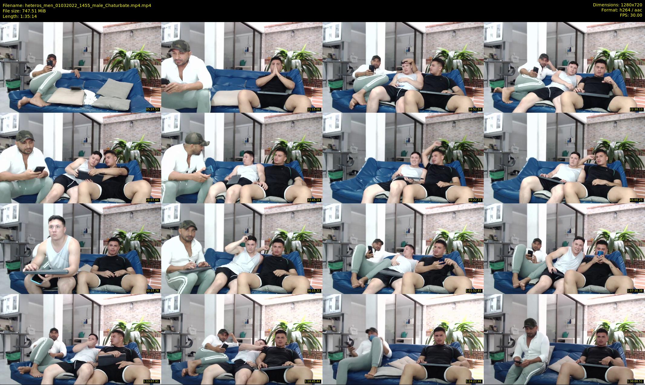 heteros_men — 96 minute Chaturbate male cam show recording, 720p, Mar 1, 2022