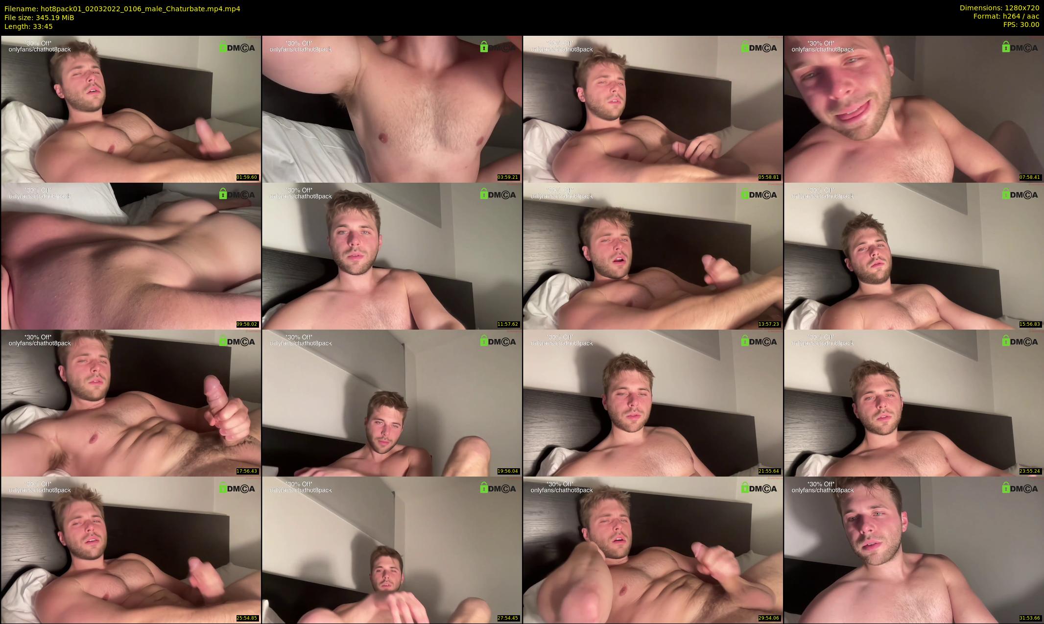 hot8pack01 — 34 minute Chaturbate male cam show recording, 720p, Mar 2, 2022