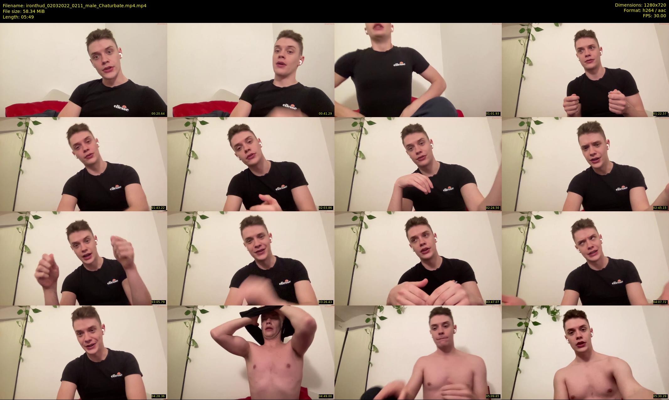 ironthud — 6 minute Chaturbate male cam show recording, 720p, Mar 2, 2022