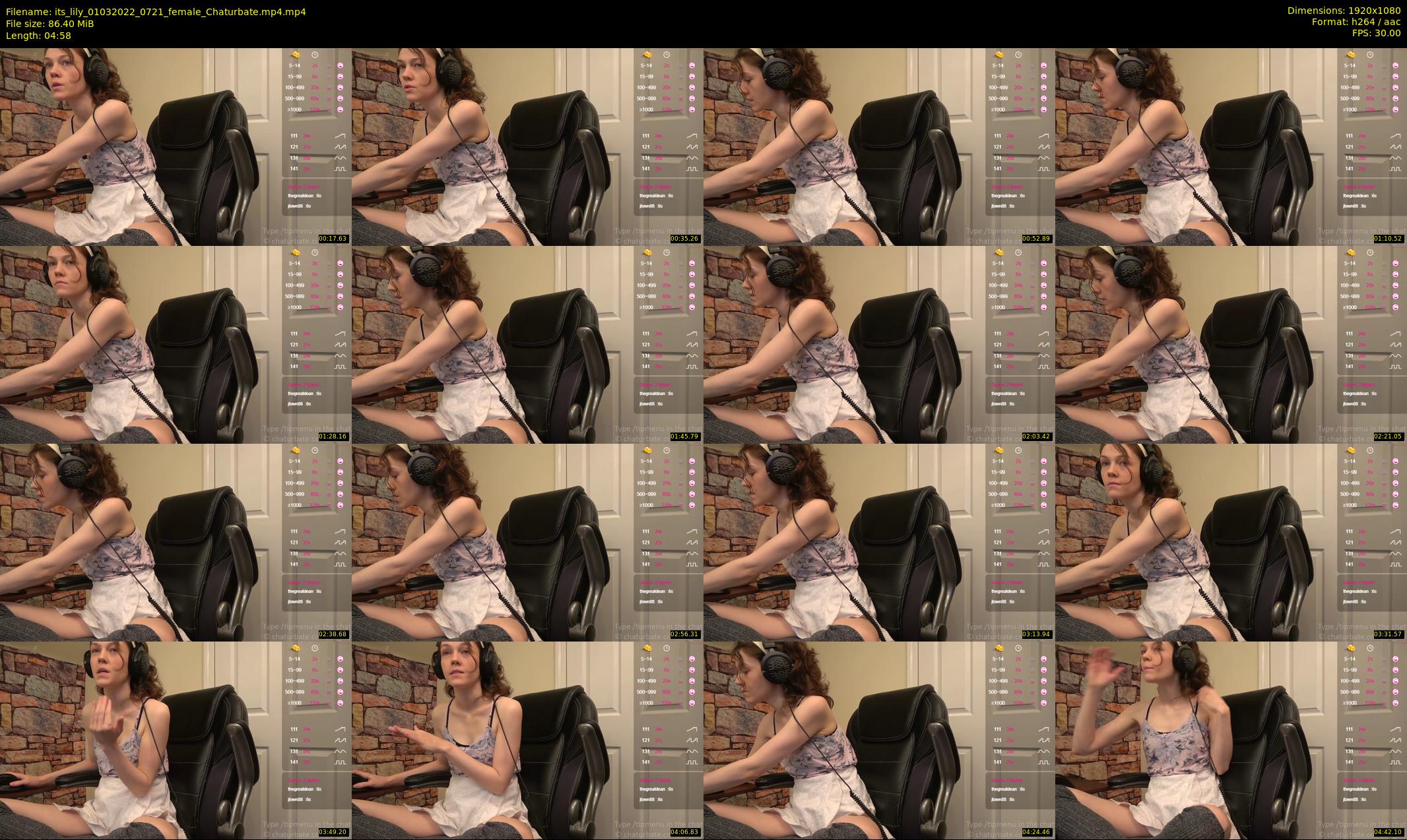 its_lily — 5 minute Chaturbate female cam show recording, 1080p, Mar 1, 2022