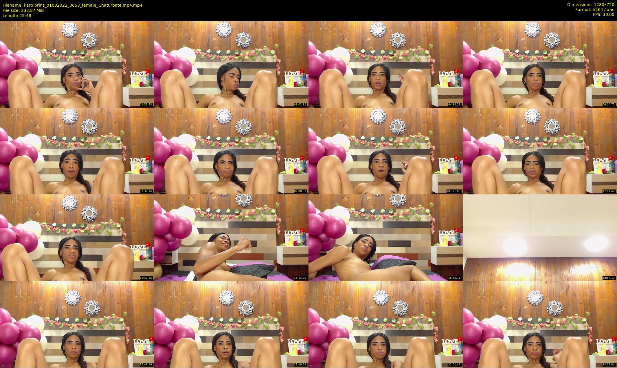 karolbrins — 26 minute Chaturbate female cam show recording, 720p, Mar 1, 2022