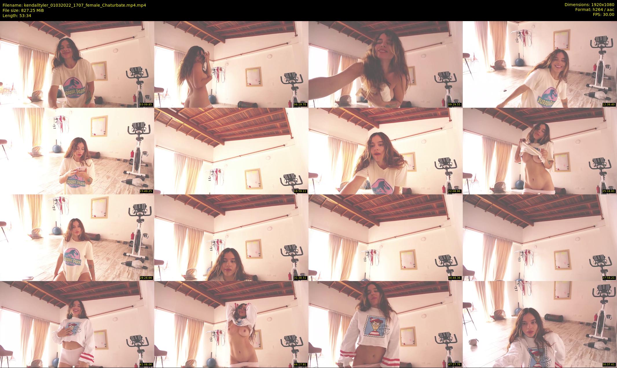 kendalltyler — 54 minute Chaturbate female cam show recording, 1080p, Mar 1, 2022