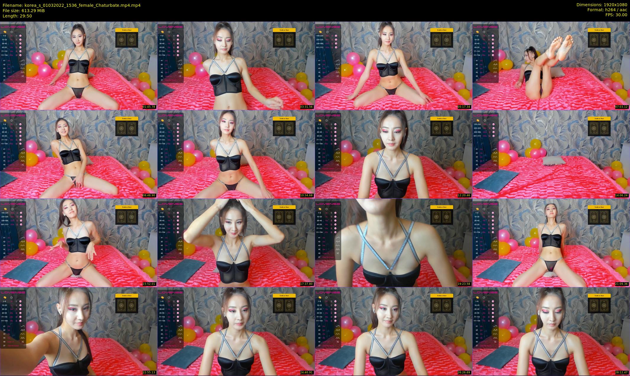 korea_s — 30 minute Chaturbate female cam show recording, 1080p, Mar 1, 2022