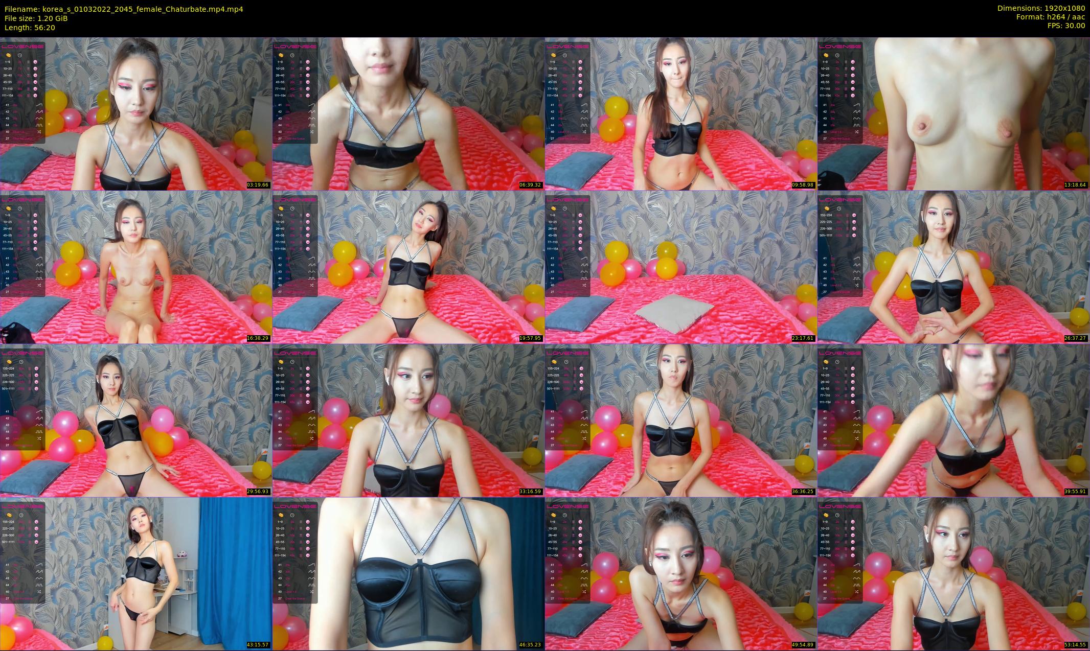 korea_s — 57 minute Chaturbate female cam show recording, 1080p, Mar 1, 2022