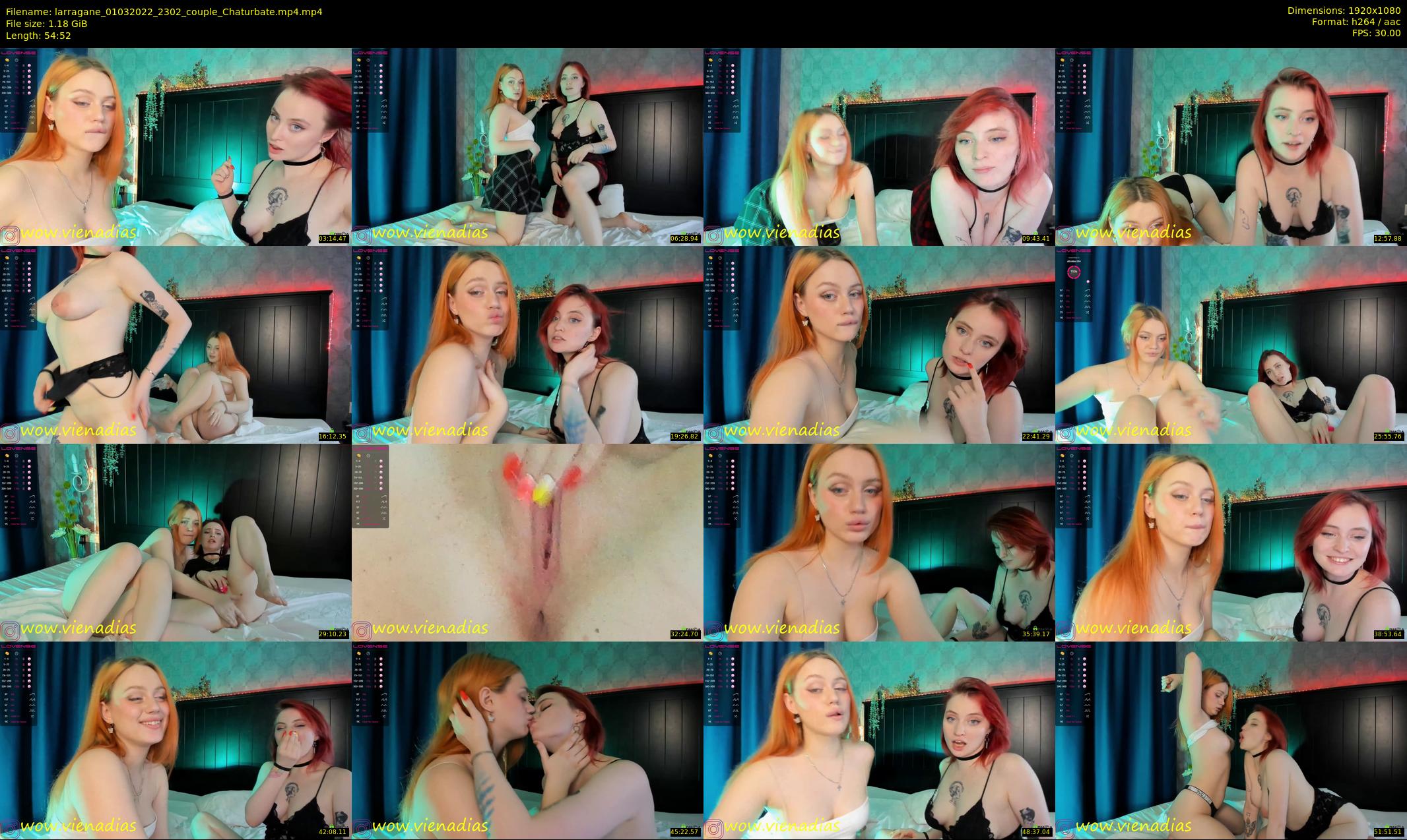 larragane — 55 minute Chaturbate couple cam show recording, 1080p, Mar 1, 2022