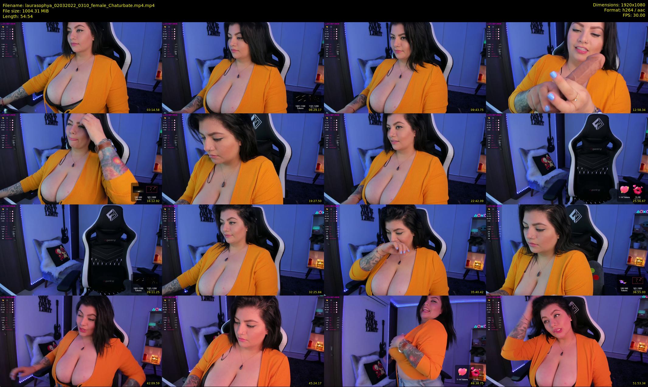 laurasophya — 55 minute Chaturbate female cam show recording, 1080p, Mar 2, 2022