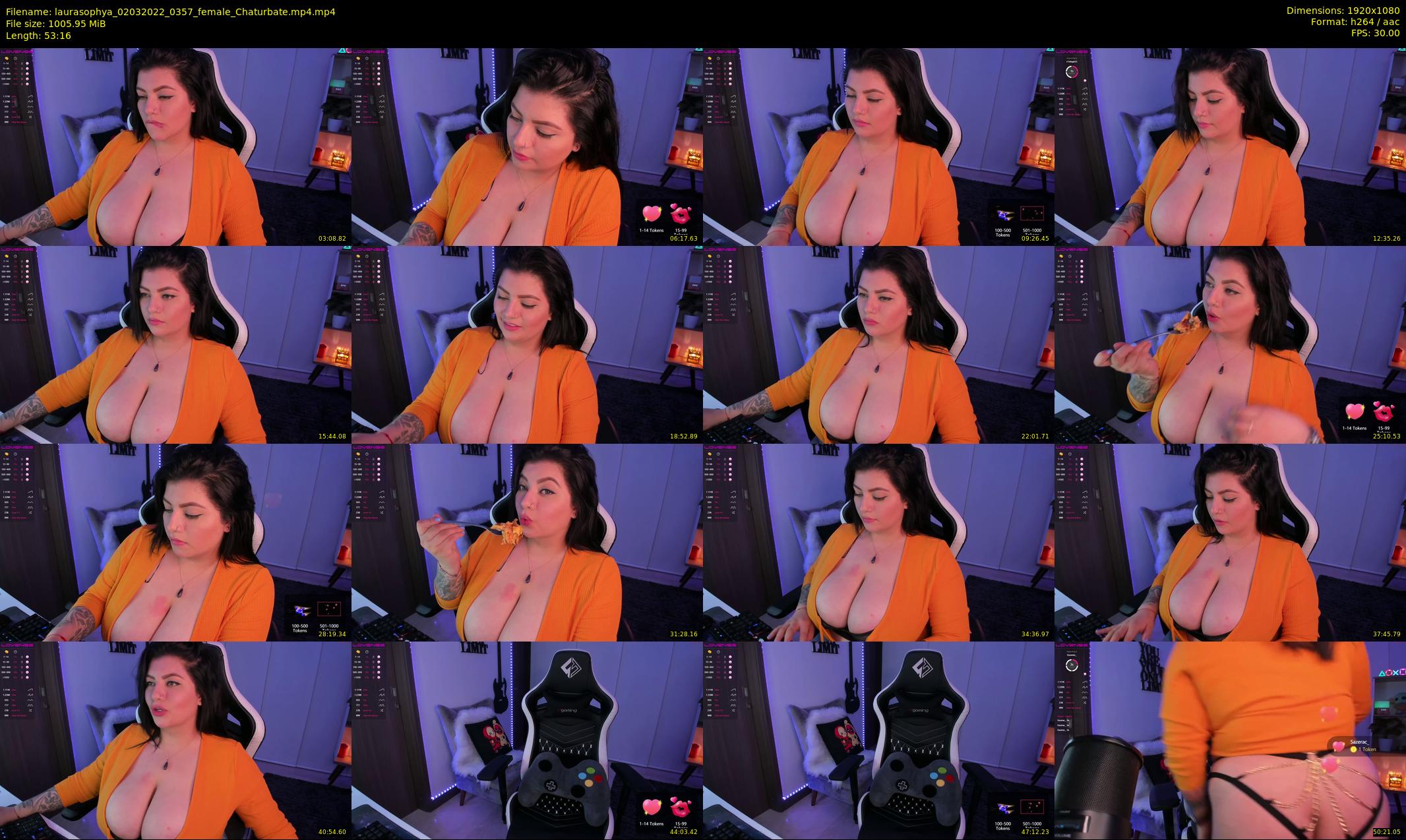 laurasophya — 54 minute Chaturbate female cam show recording, 1080p, Mar 2, 2022