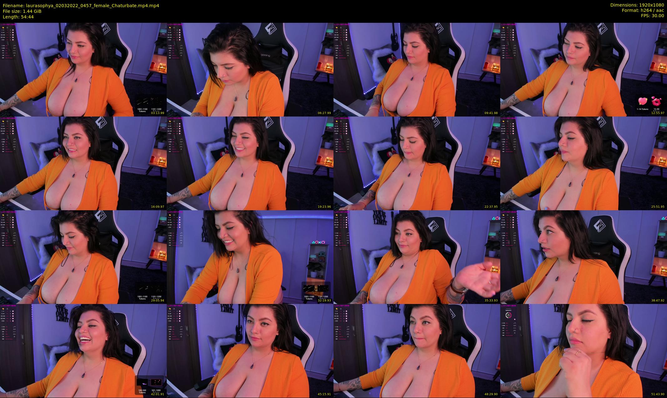 laurasophya — 55 minute Chaturbate female cam show recording, 1080p, Mar 2, 2022