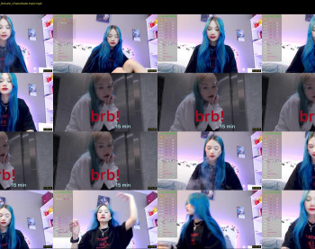 le_chan — 41 minute Chaturbate female cam show recording, 720p, Mar 1, 2022