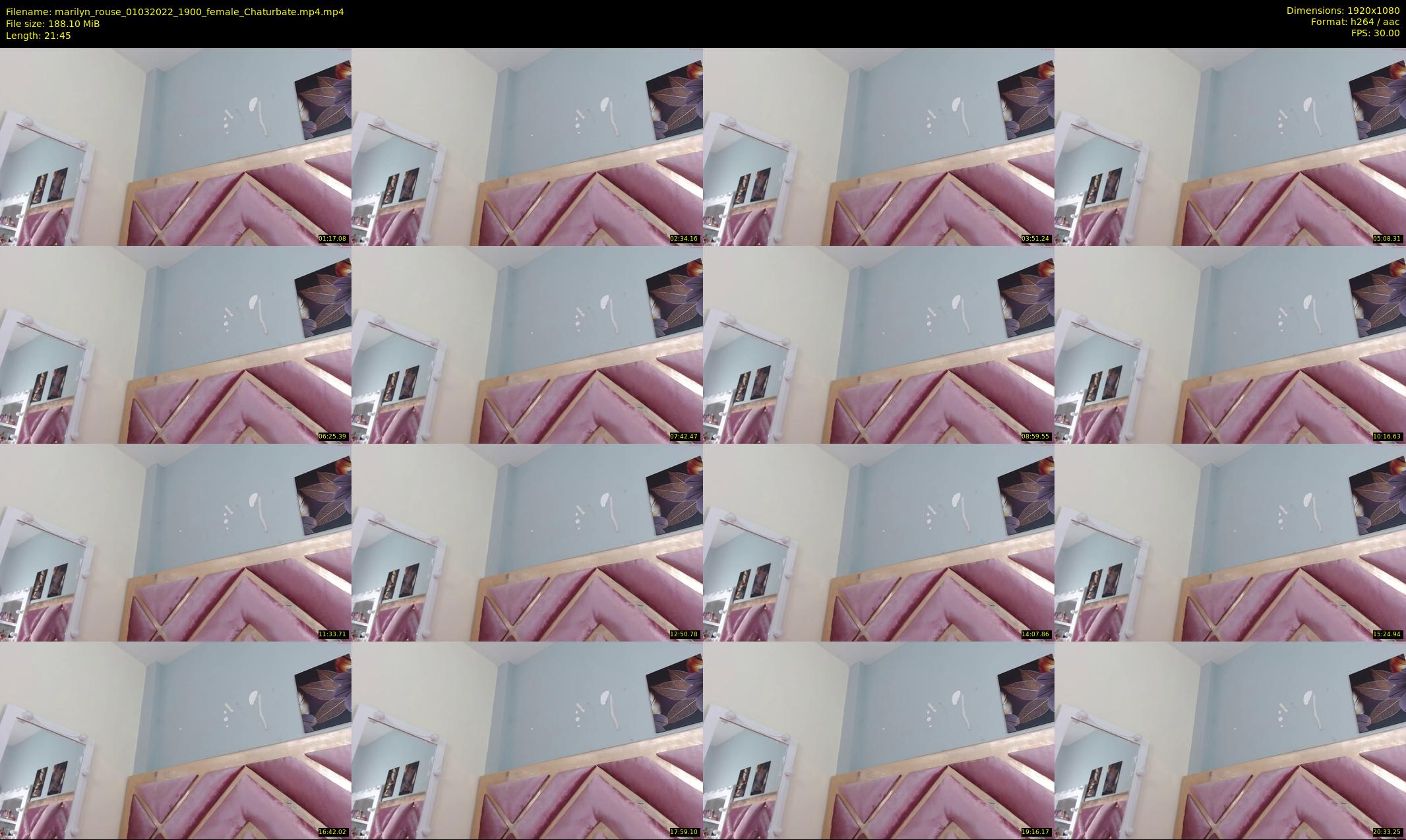 marilyn_rouse — 22 minute Chaturbate female cam show recording, 1080p, Mar 1, 2022