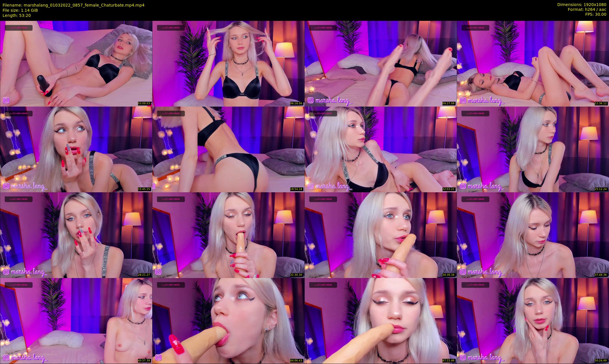 marshalang — 54 minute Chaturbate couple cam show recording, 1080p, Mar 1, 2022