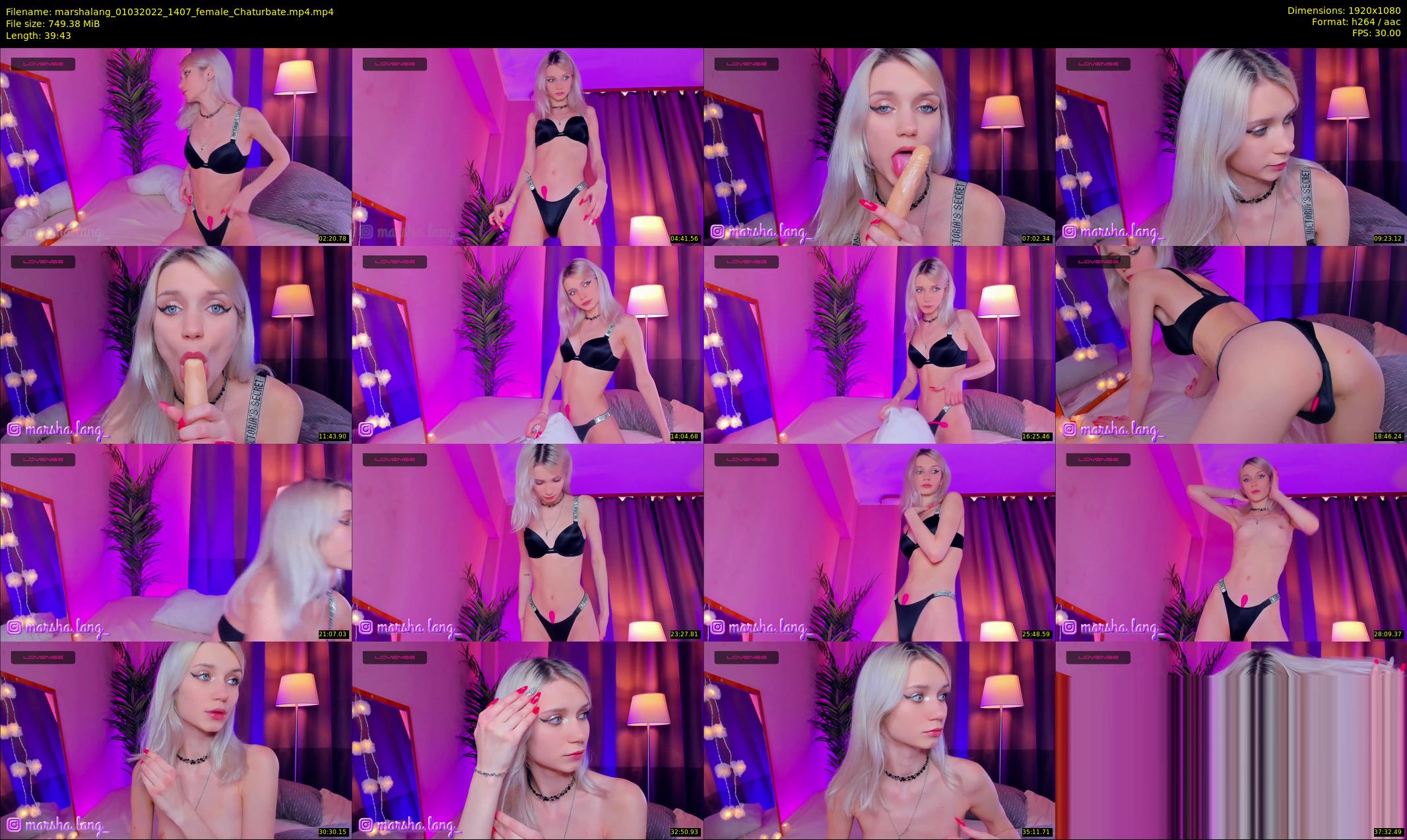 marshalang — 40 minute Chaturbate couple cam show recording, 1080p, Mar 1, 2022