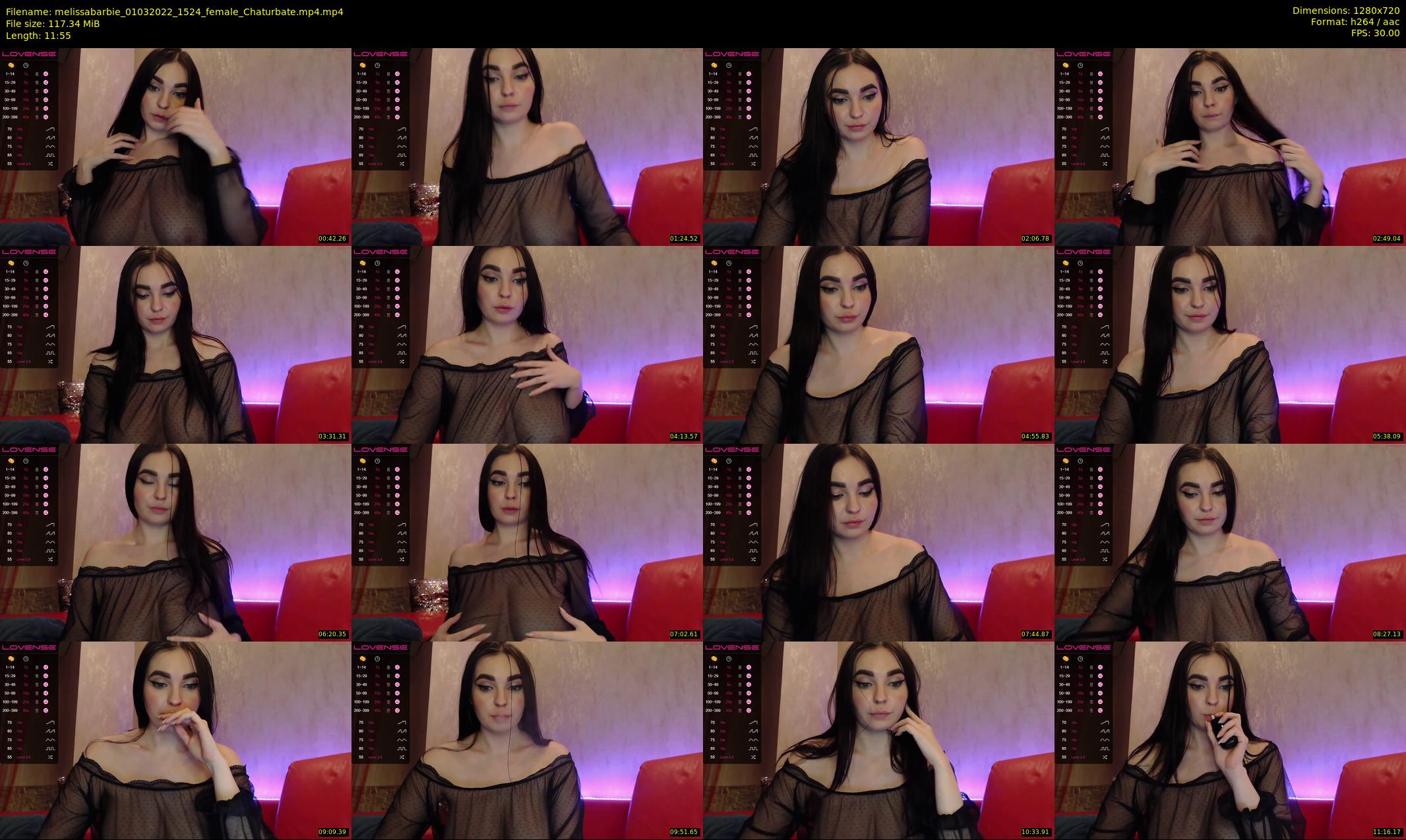 melissabarbie — 12 minute Chaturbate couple cam show recording, 720p, Mar 1, 2022