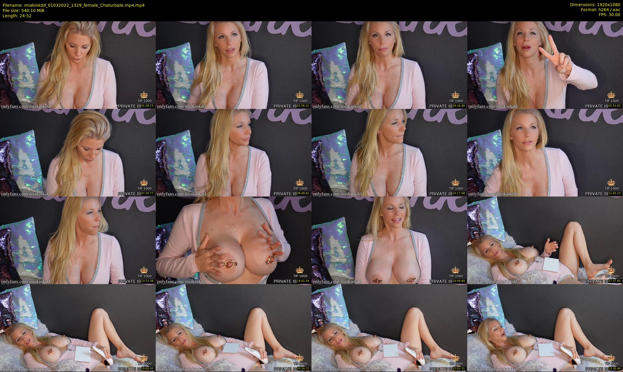 miakinkdd — 25 minute Chaturbate female cam show recording, 1080p, Mar 1, 2022