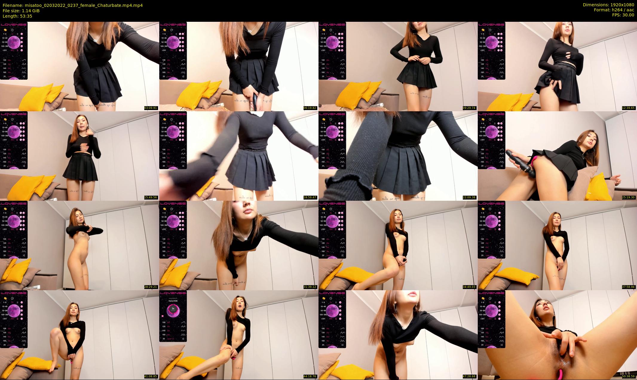 misatoo — 54 minute Chaturbate female cam show recording, 1080p, Mar 2, 2022