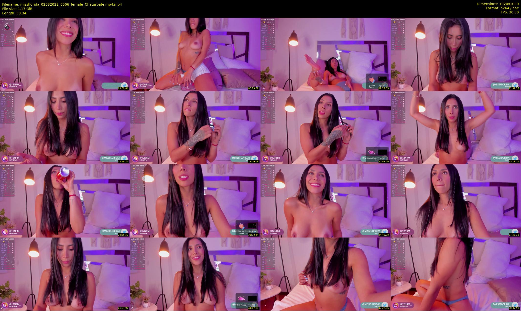 missflorida — 54 minute Chaturbate female cam show recording, 1080p, Mar 2, 2022