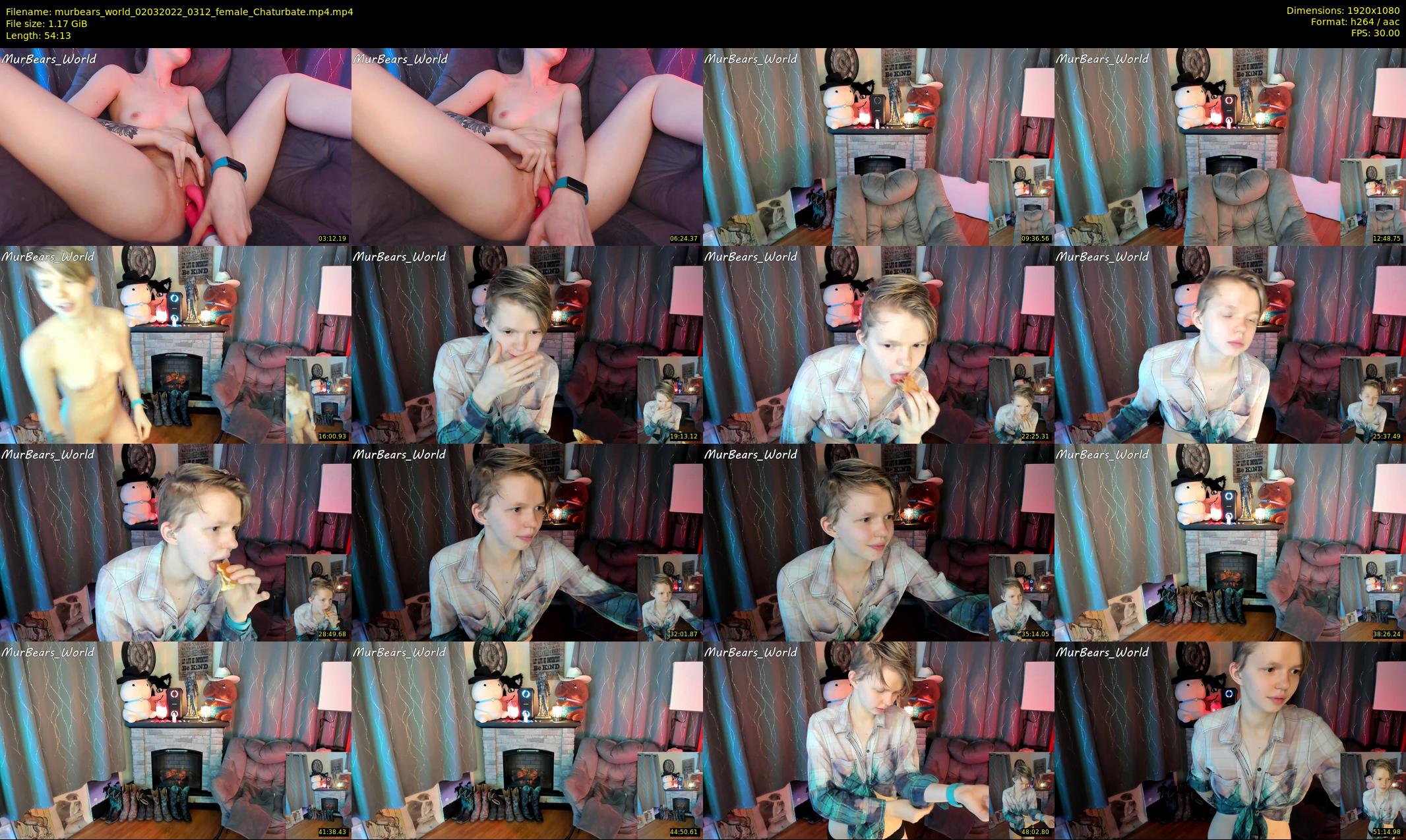 murbears_world — 55 minute Chaturbate female cam show recording, 1080p, Mar 2, 2022