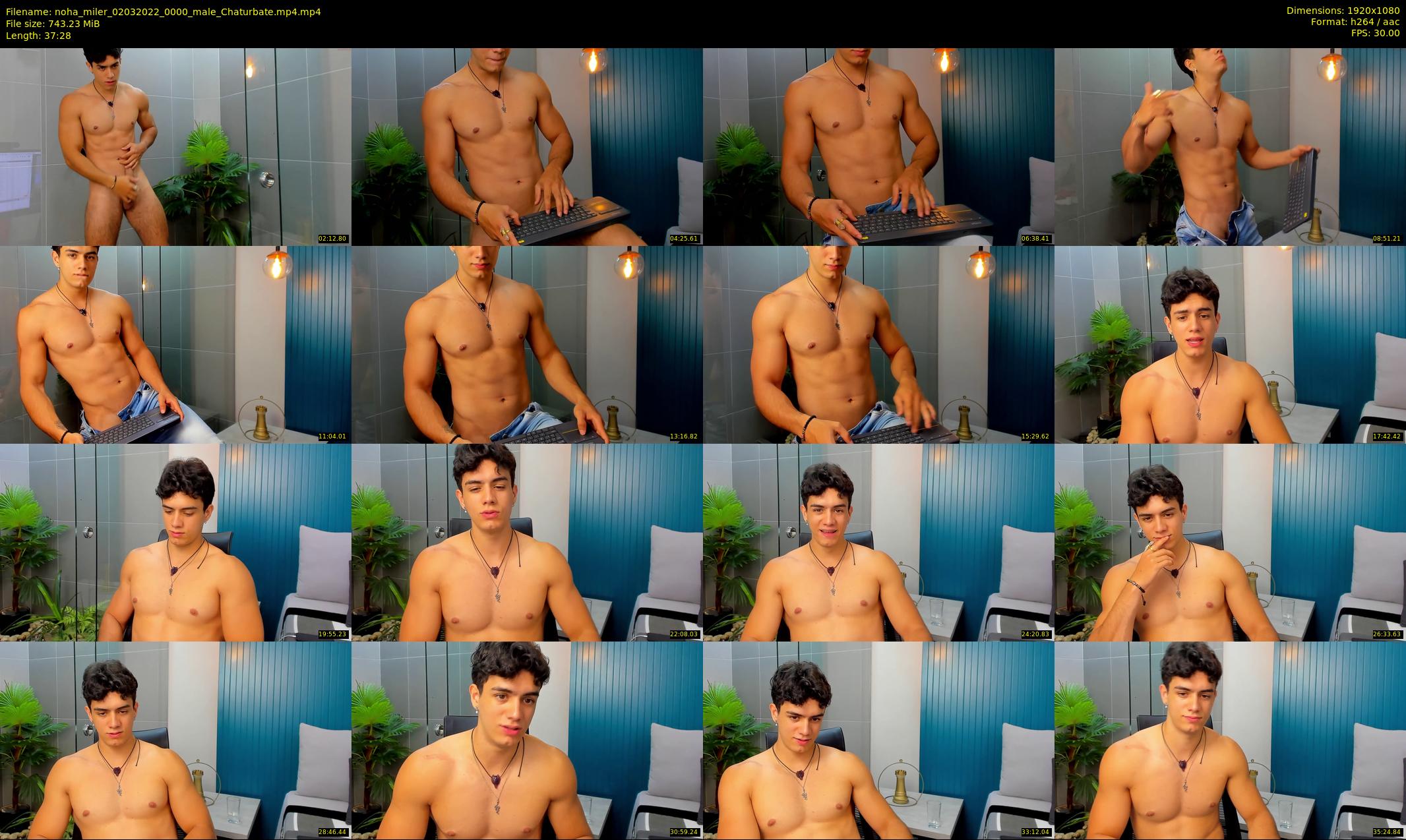 noha_miler — 38 minute Chaturbate male cam show recording, 1080p, Mar 2, 2022