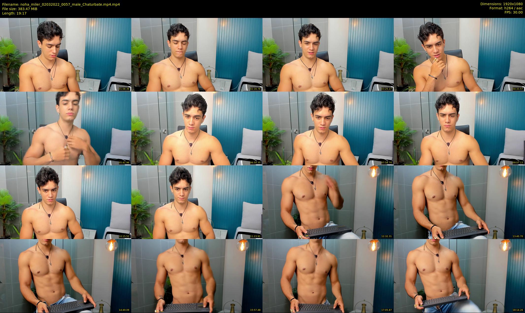 noha_miler — 20 minute Chaturbate male cam show recording, 1080p, Mar 2, 2022
