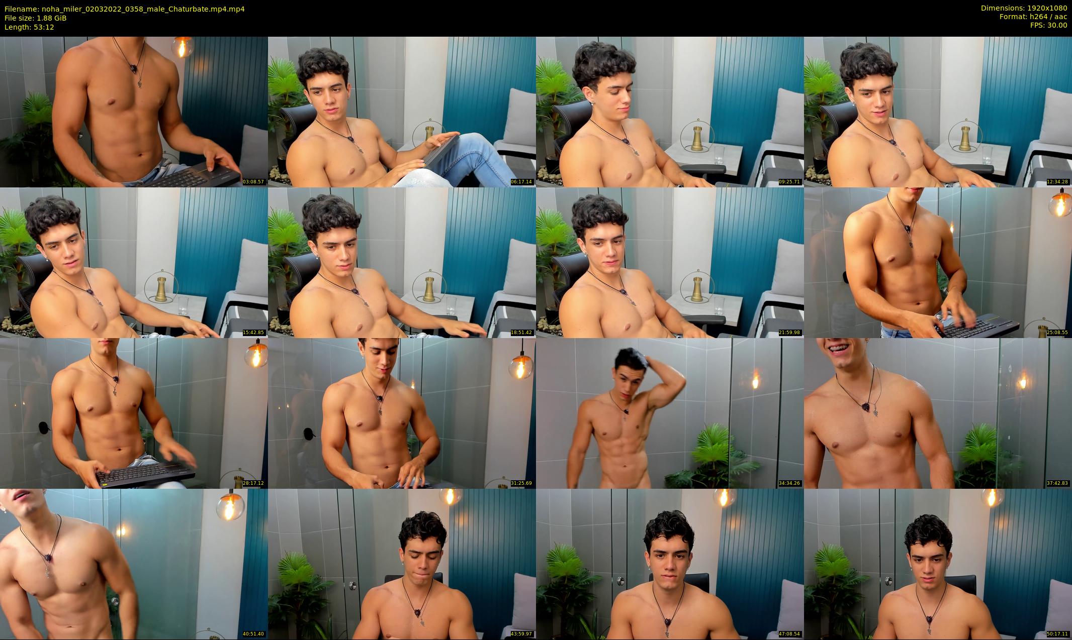 noha_miler — 54 minute Chaturbate male cam show recording, 1080p, Mar 2, 2022