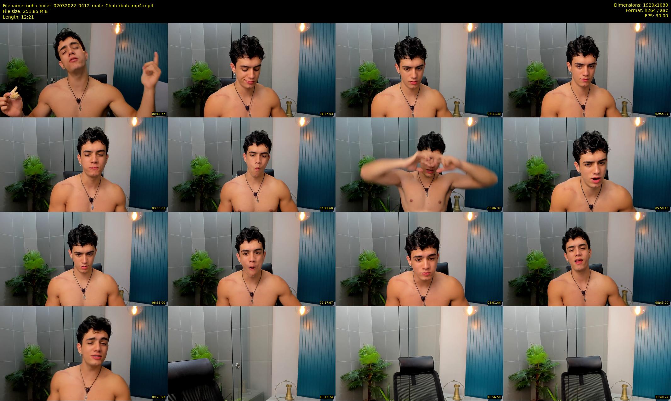 noha_miler — 13 minute Chaturbate male cam show recording, 1080p, Mar 2, 2022