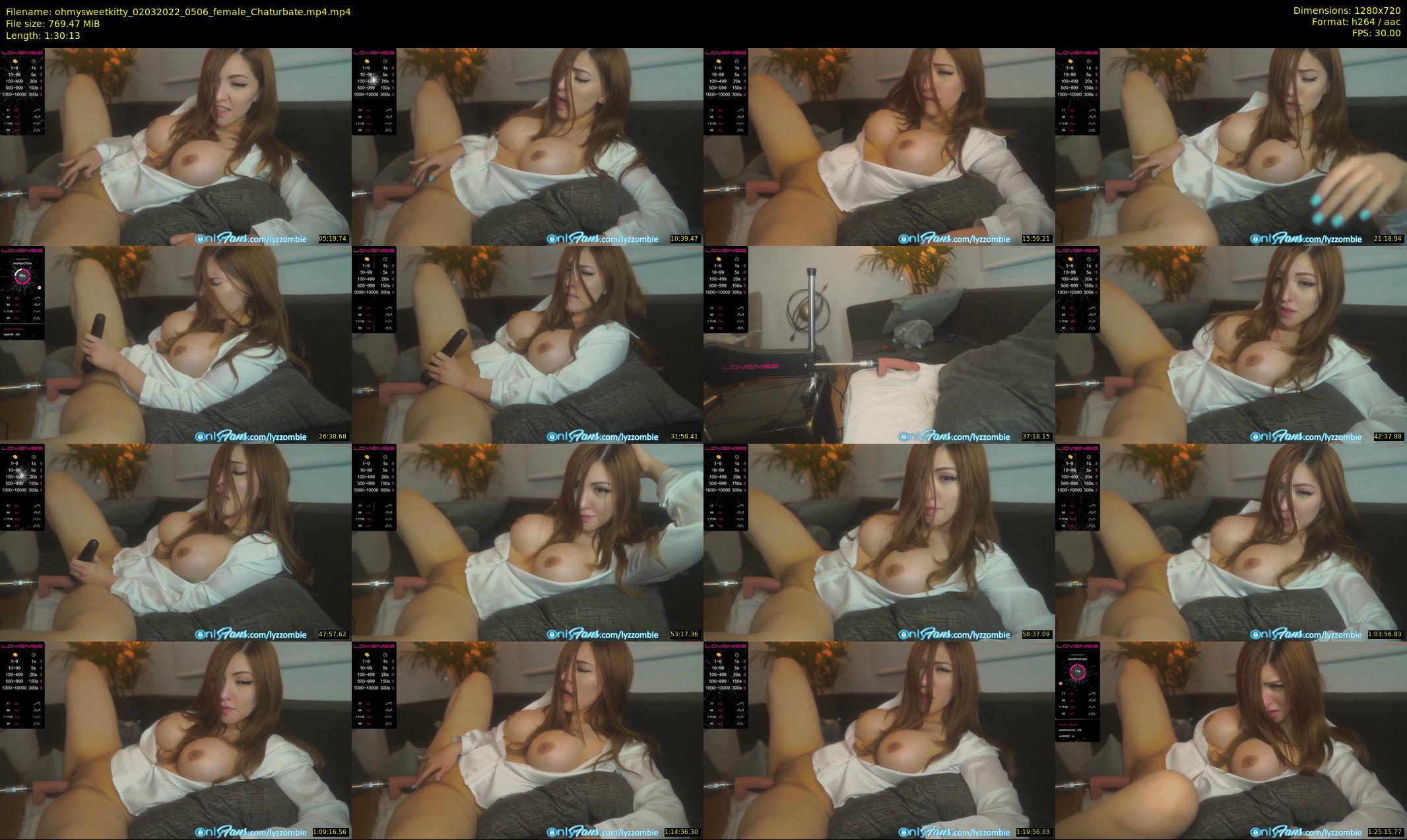 ohmysweetkitty — 91 minute Chaturbate female cam show recording, 720p, Mar 2, 2022