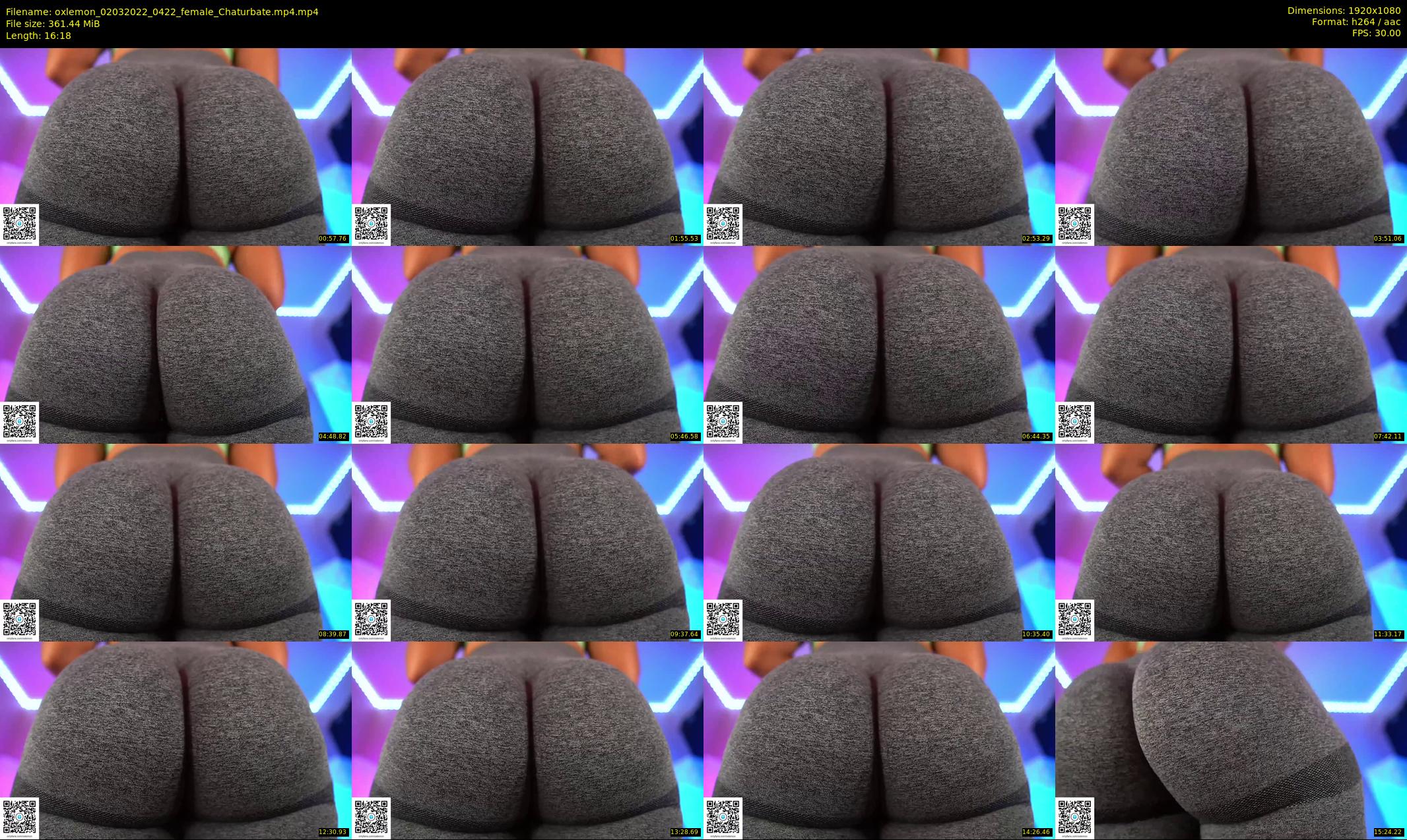 oxlemon — 17 minute Chaturbate female cam show recording, 1080p, Mar 2, 2022