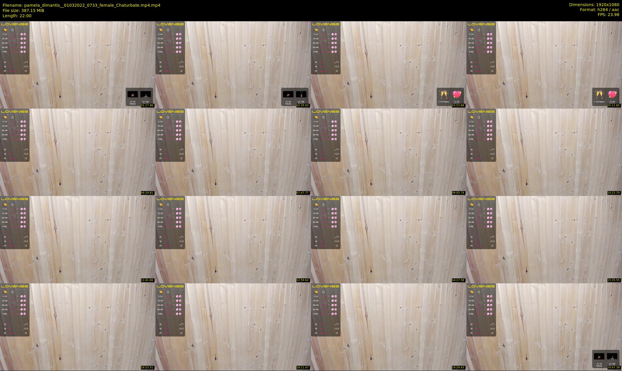 pamela_dimantis_ — 22 minute Chaturbate female cam show recording, 1080p, Mar 1, 2022