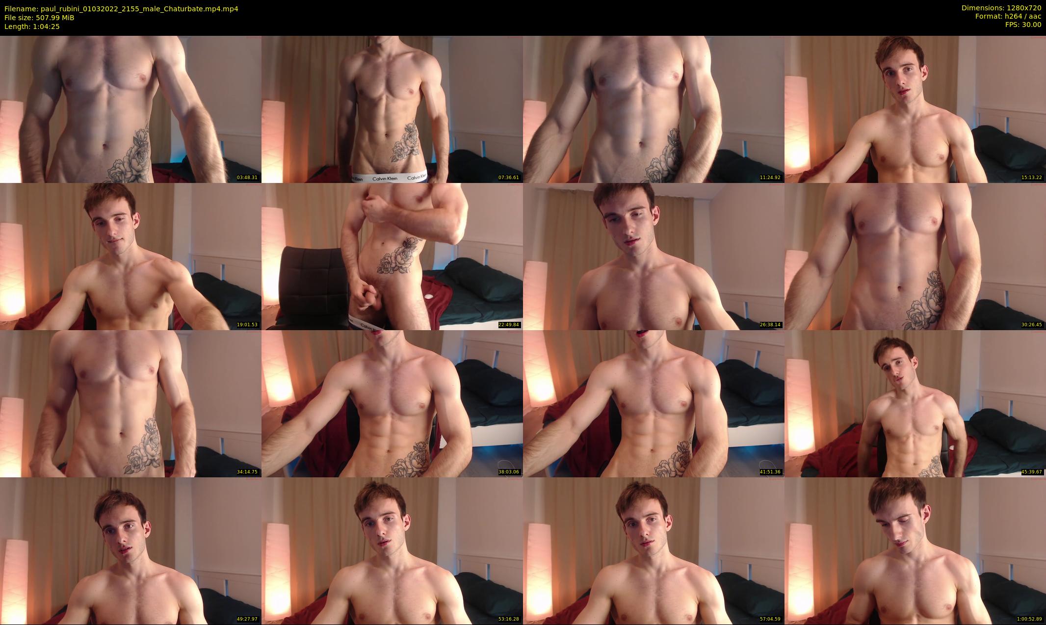 paul_rubini — 65 minute Chaturbate male cam show recording, 720p, Mar 1, 2022