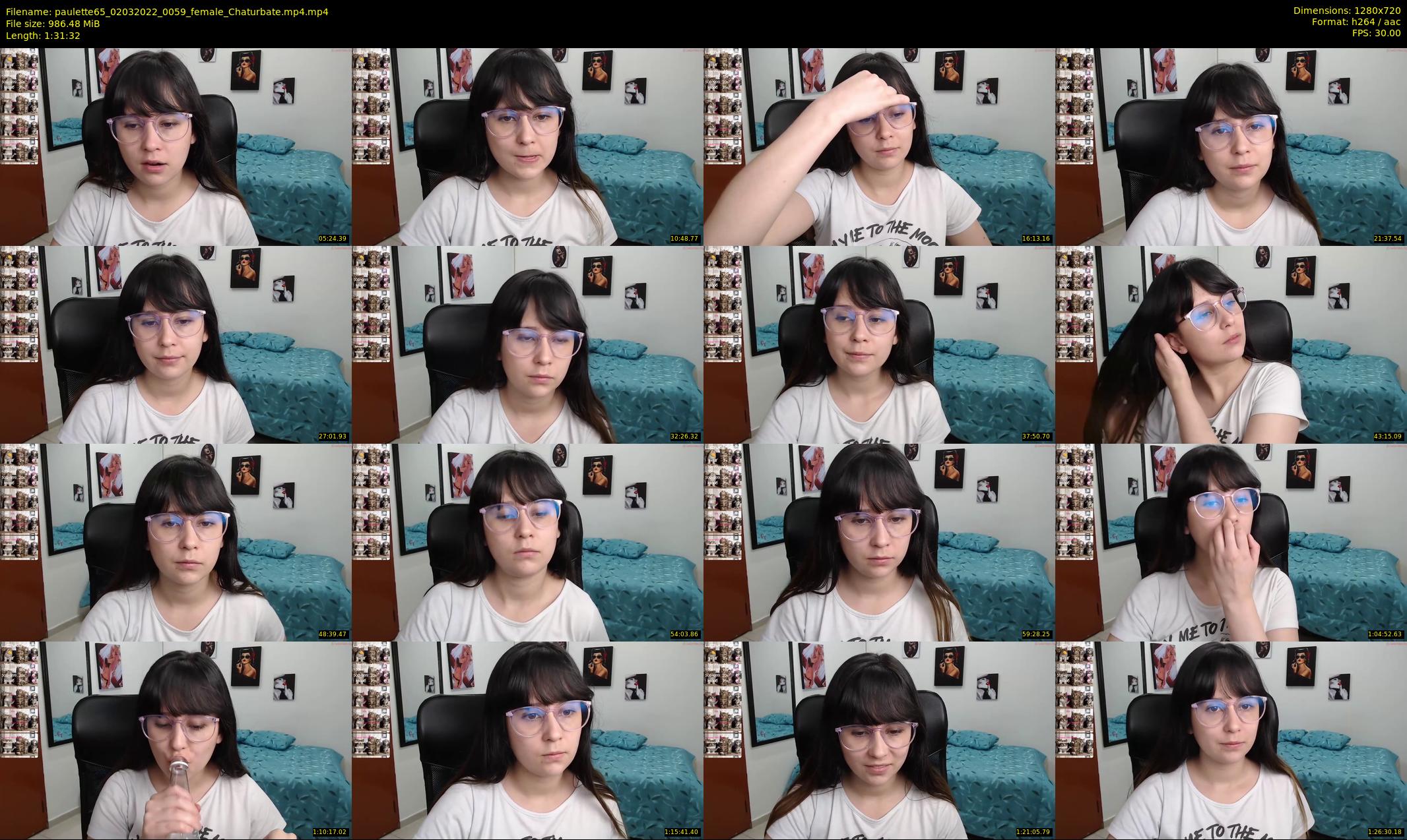 paulette65 — 92 minute Chaturbate female cam show recording, 720p, Mar 2, 2022