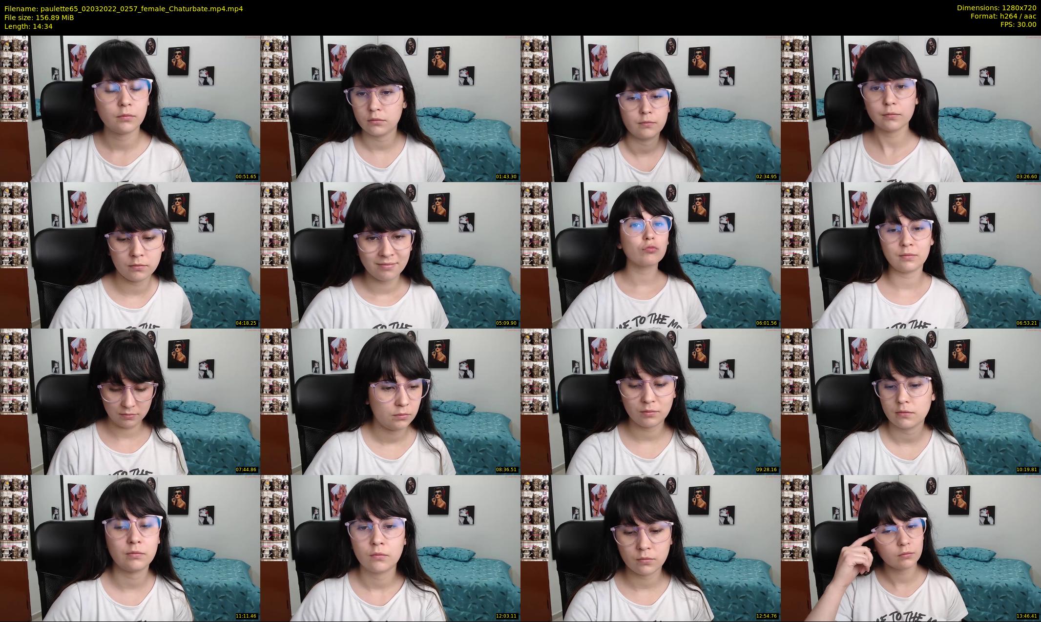 paulette65 — 15 minute Chaturbate female cam show recording, 720p, Mar 2, 2022