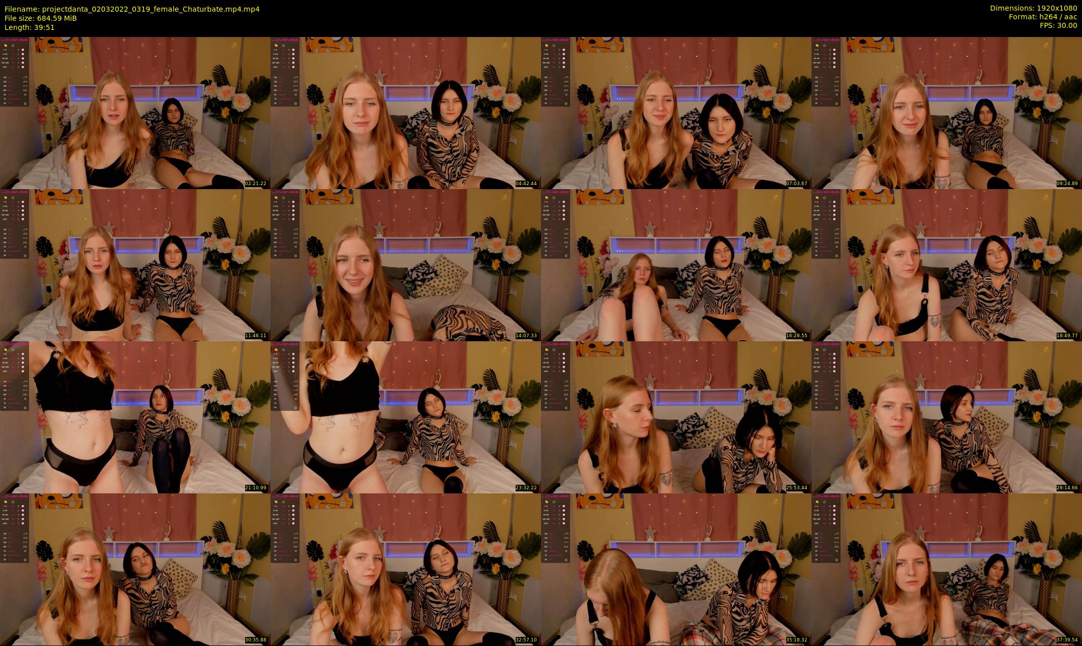 projectdanta — 40 minute Chaturbate female cam show recording, 1080p, Mar 2, 2022