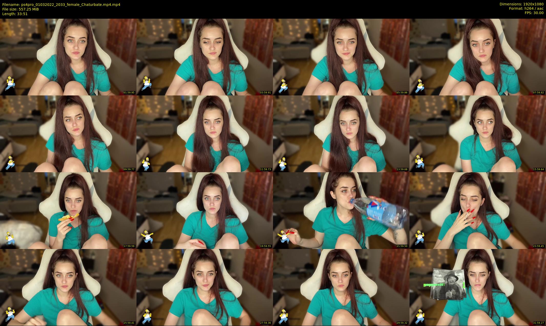 ps4pro — 34 minute Chaturbate female cam show recording, 1080p, Mar 1, 2022