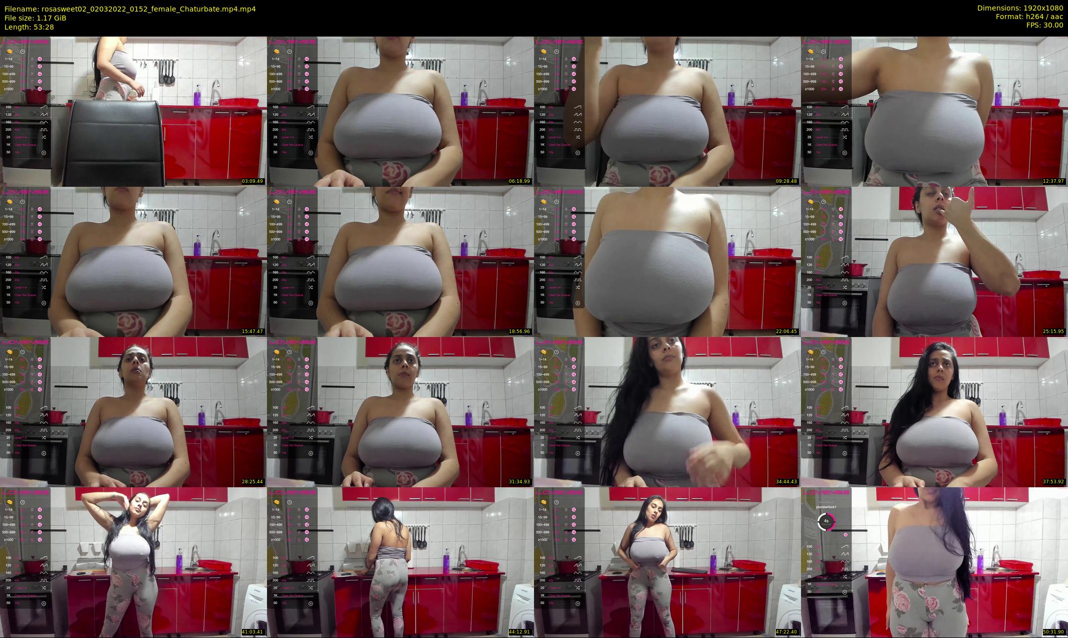 rosasweet02 — 54 minute Chaturbate female cam show recording, 1080p, Mar 2, 2022